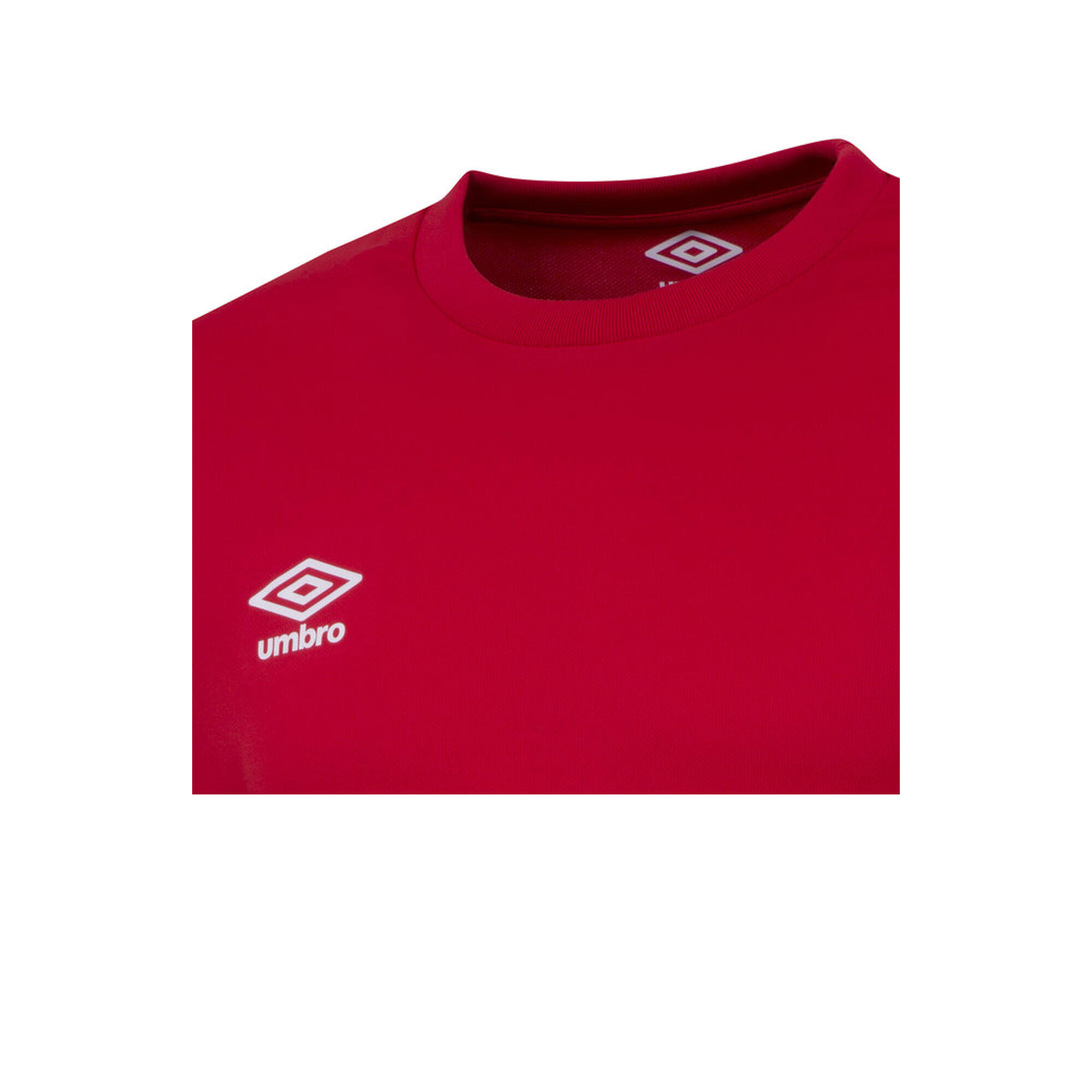 "Club" Trikot für Langärmlig Jungen Zinnoberrot 3/3