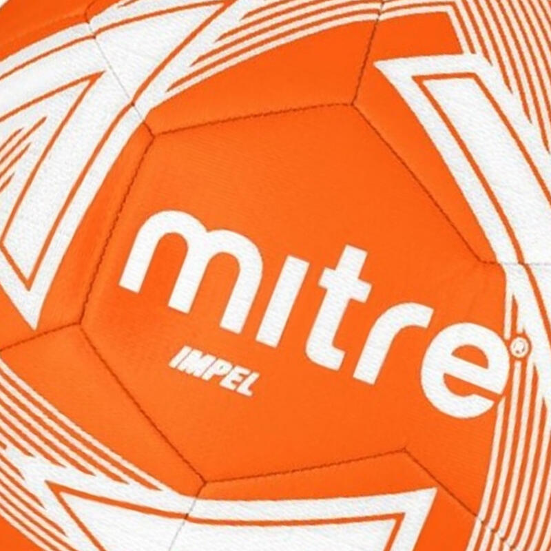 Ballon de foot IMPEL (Orange / Blanc)