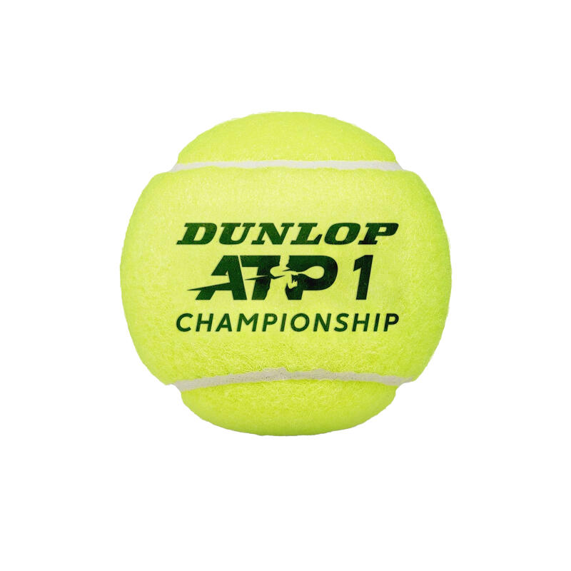 Tennisbälle "ATP Championship" 4erPack Damen und Herren Gelb