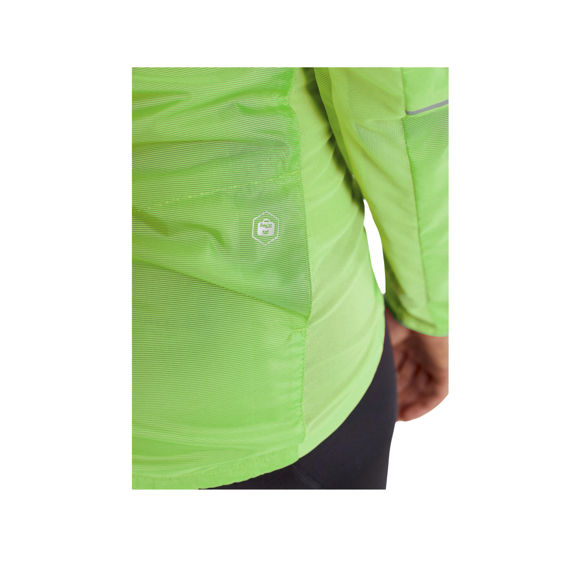 Womens/Ladies Essence Windproof Cycling Jacket (Flumino) 3/3