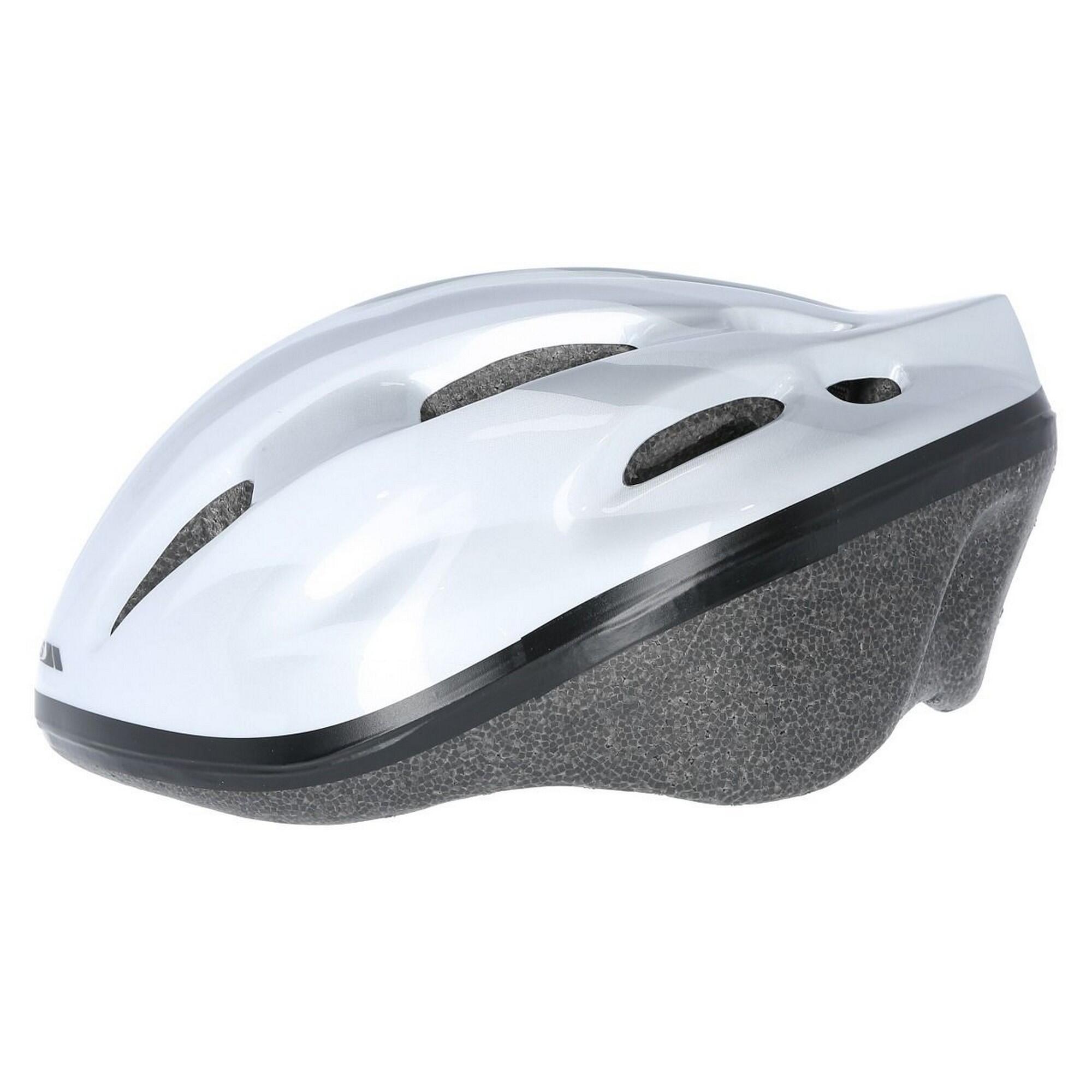 Casco de Seguridad Cranky de Ciclismo para Niños/Niñas Blanco 3/5