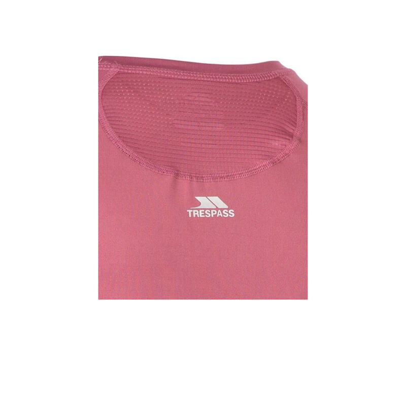 Camiseta Interior Deportiva Ivana para Mujer Rubor Rosa