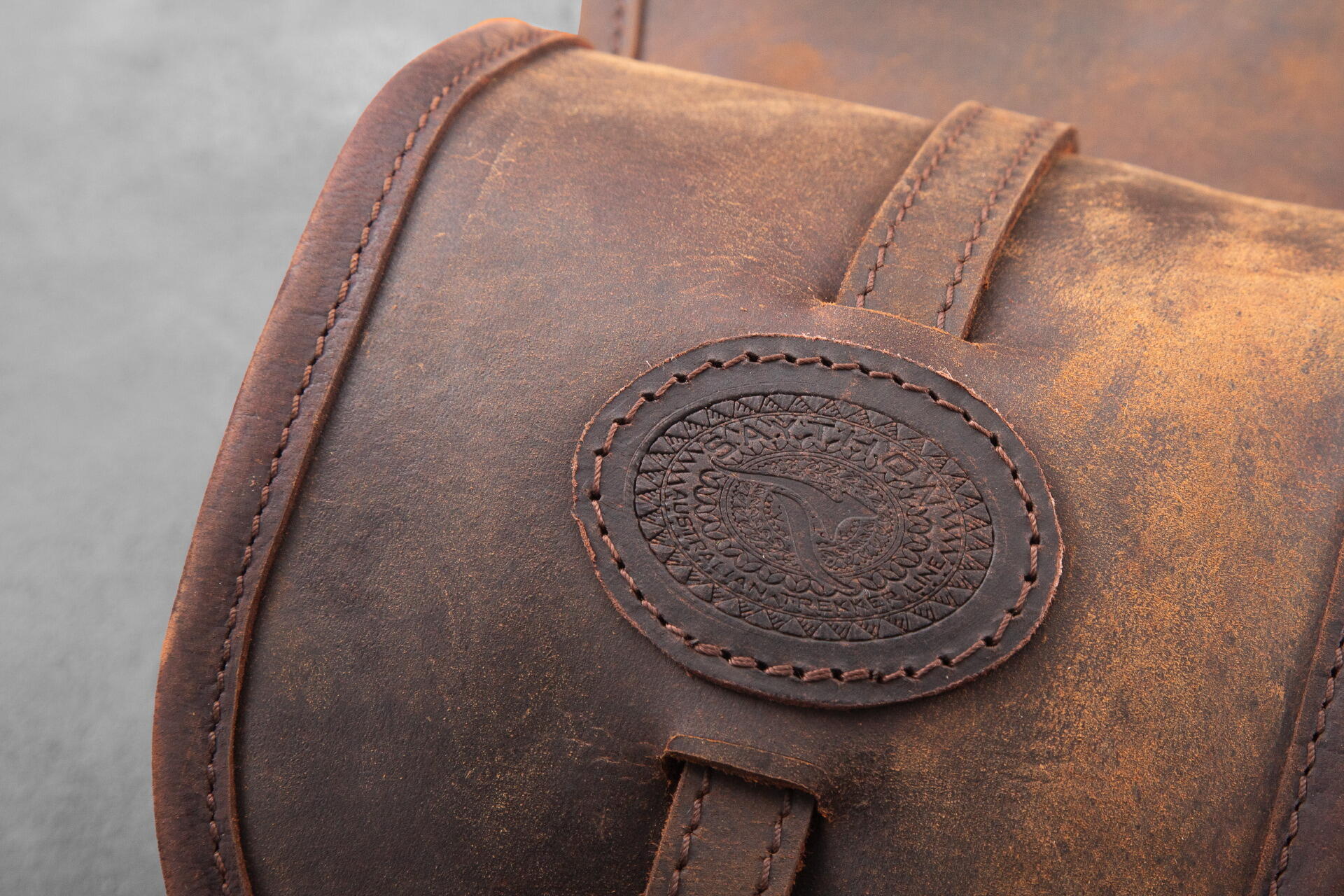 Borsa anteriore da Trekking realizzata in cuoio Aus 531 3/7