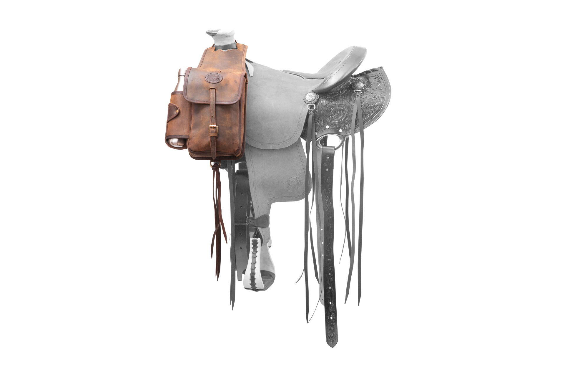 Borsa anteriore da Trekking realizzata in cuoio Aus 531 6/7