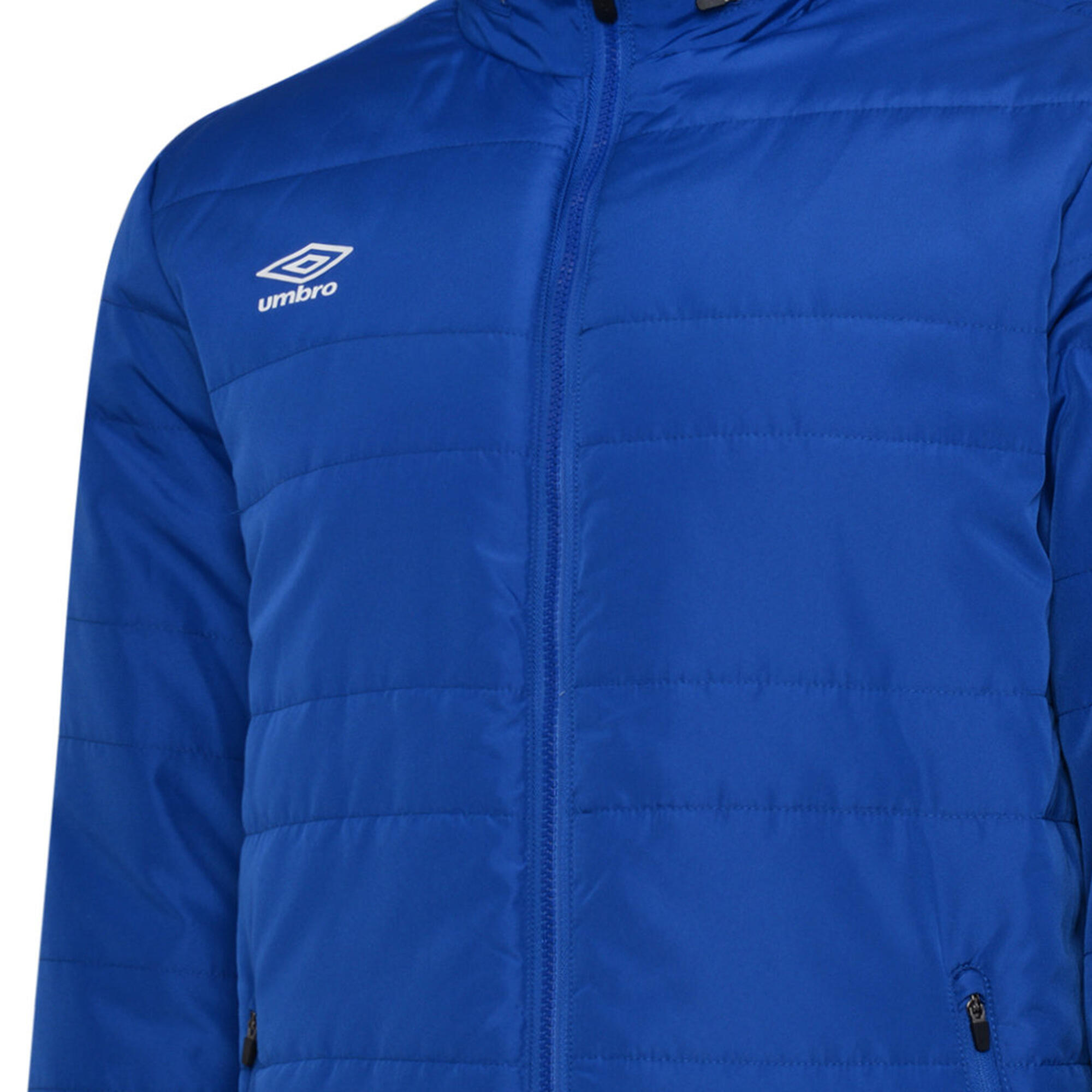 Giacca Bambini Umbro Club Essential Bench Blu Reale 3/3