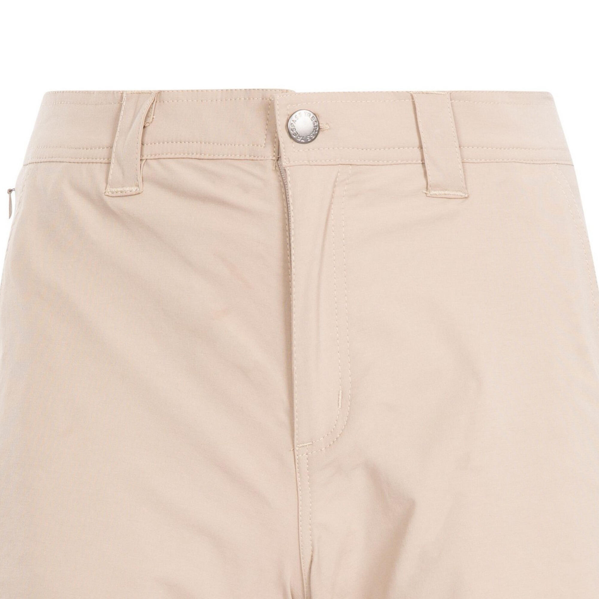 Pantaloncini Cargo Uomo Trespass Runnel Latte D'Avena 3/4