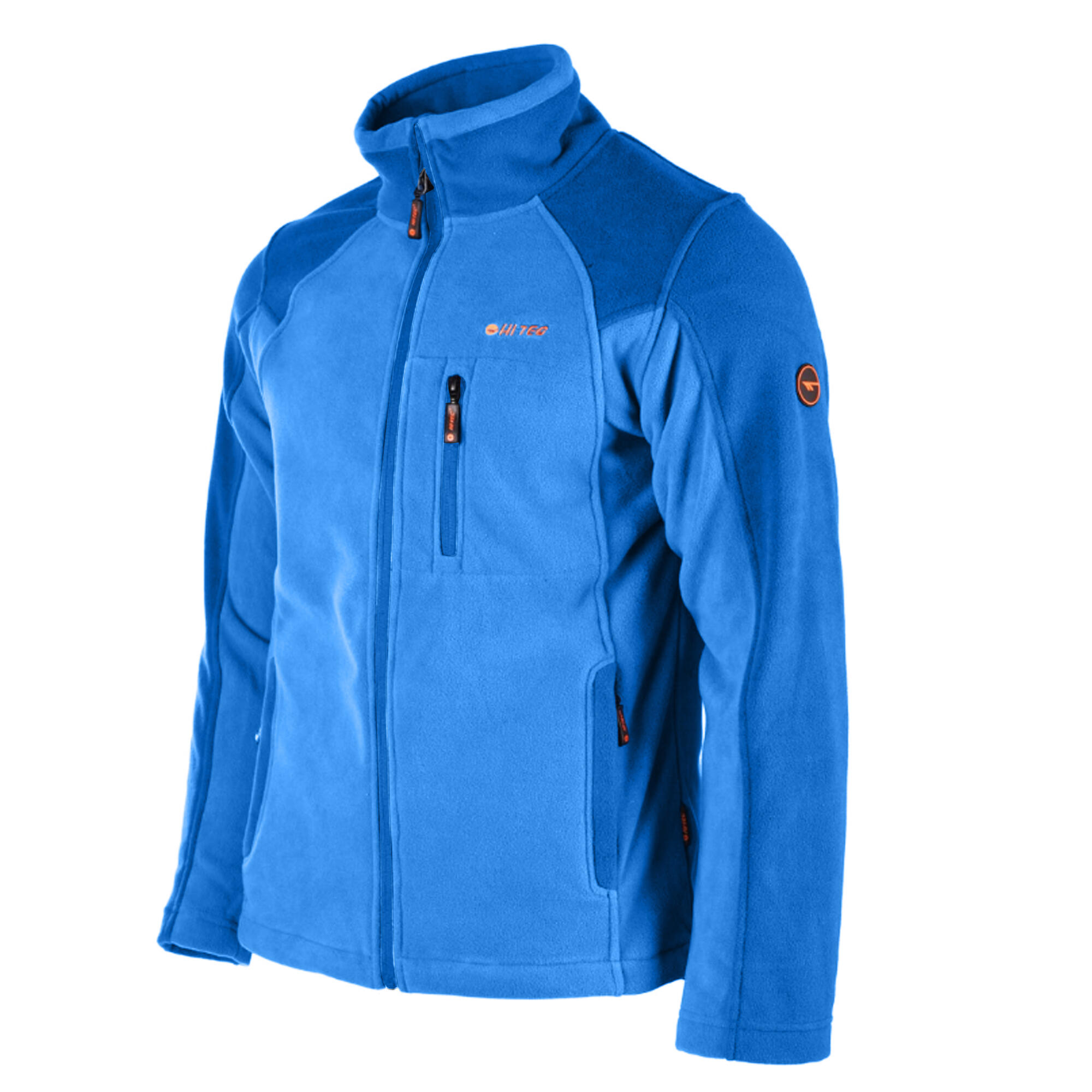 Forro Polar Monar para Hombre Azul de Vallarta, Azul Oscuro, Tomate Seco 3/3
