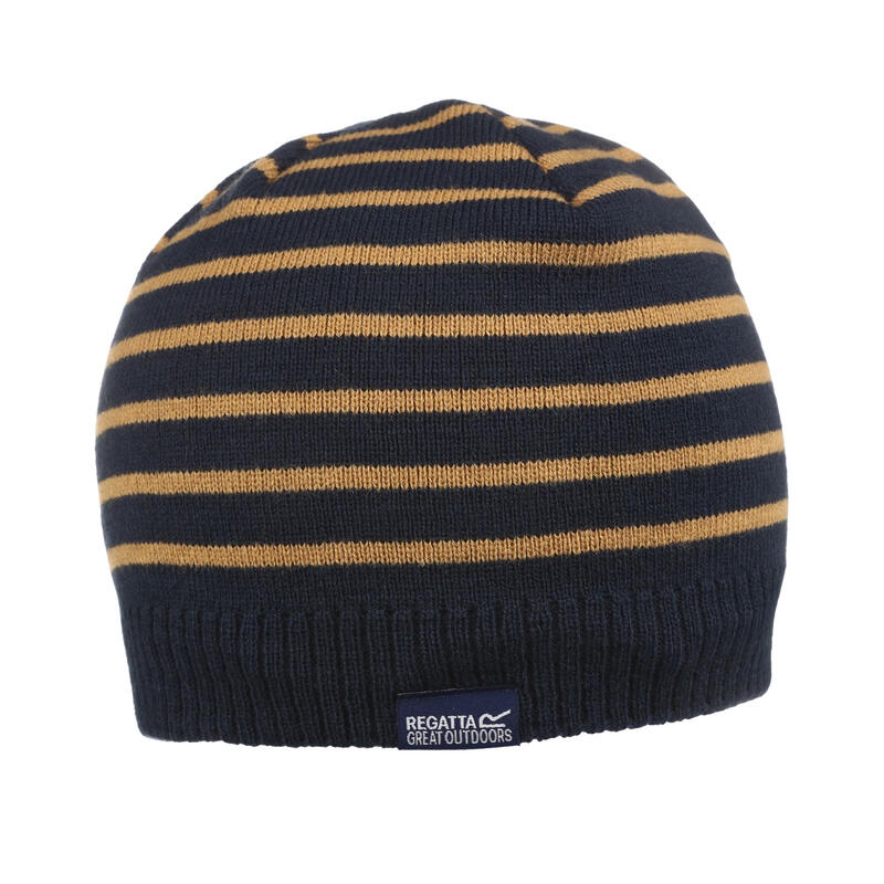 Cappello A Cuffia Strisce Bambini Regatta Tarley Blu Navy