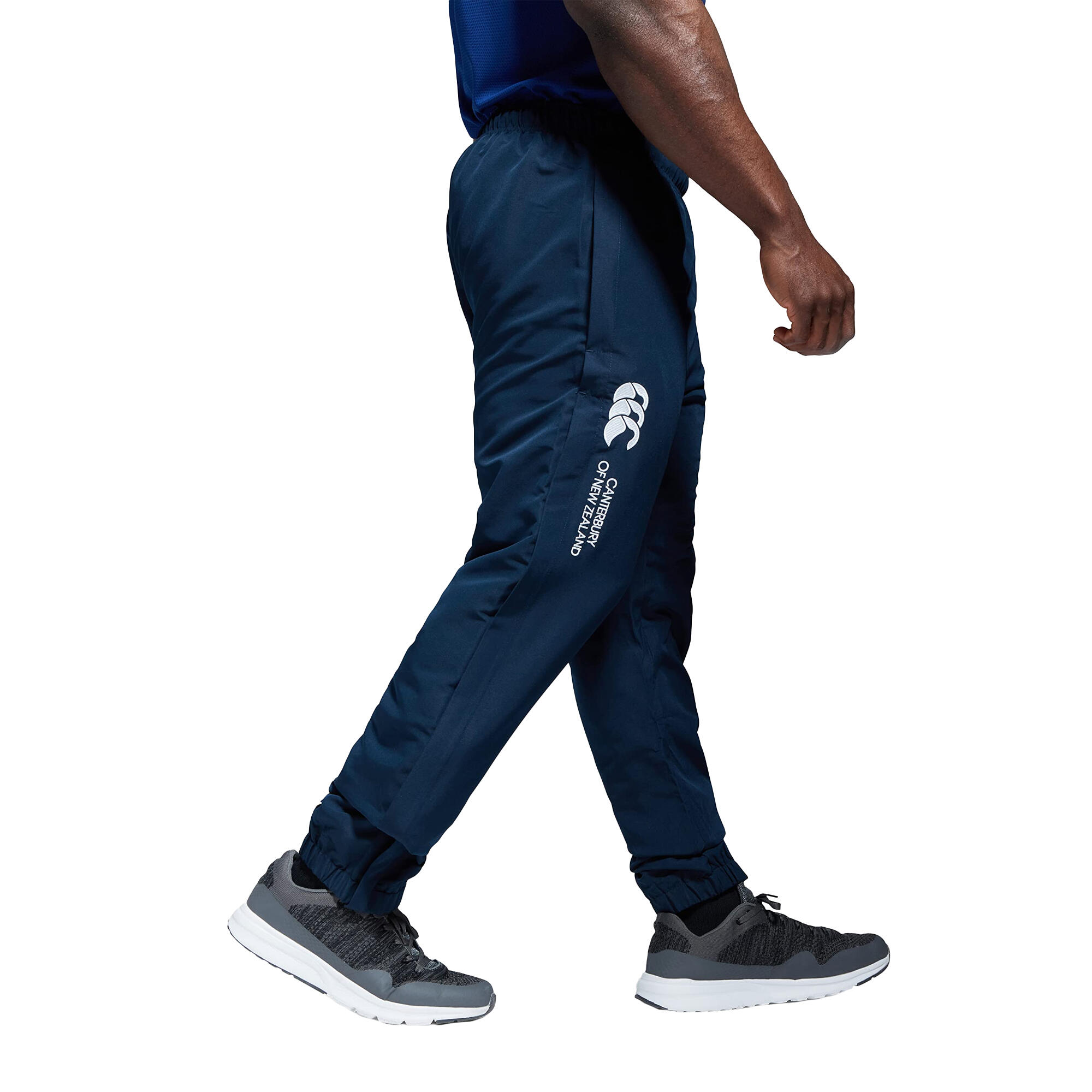 Pantalon De Survêtement Unisexe (Bleu Marine/blanc) 3/3