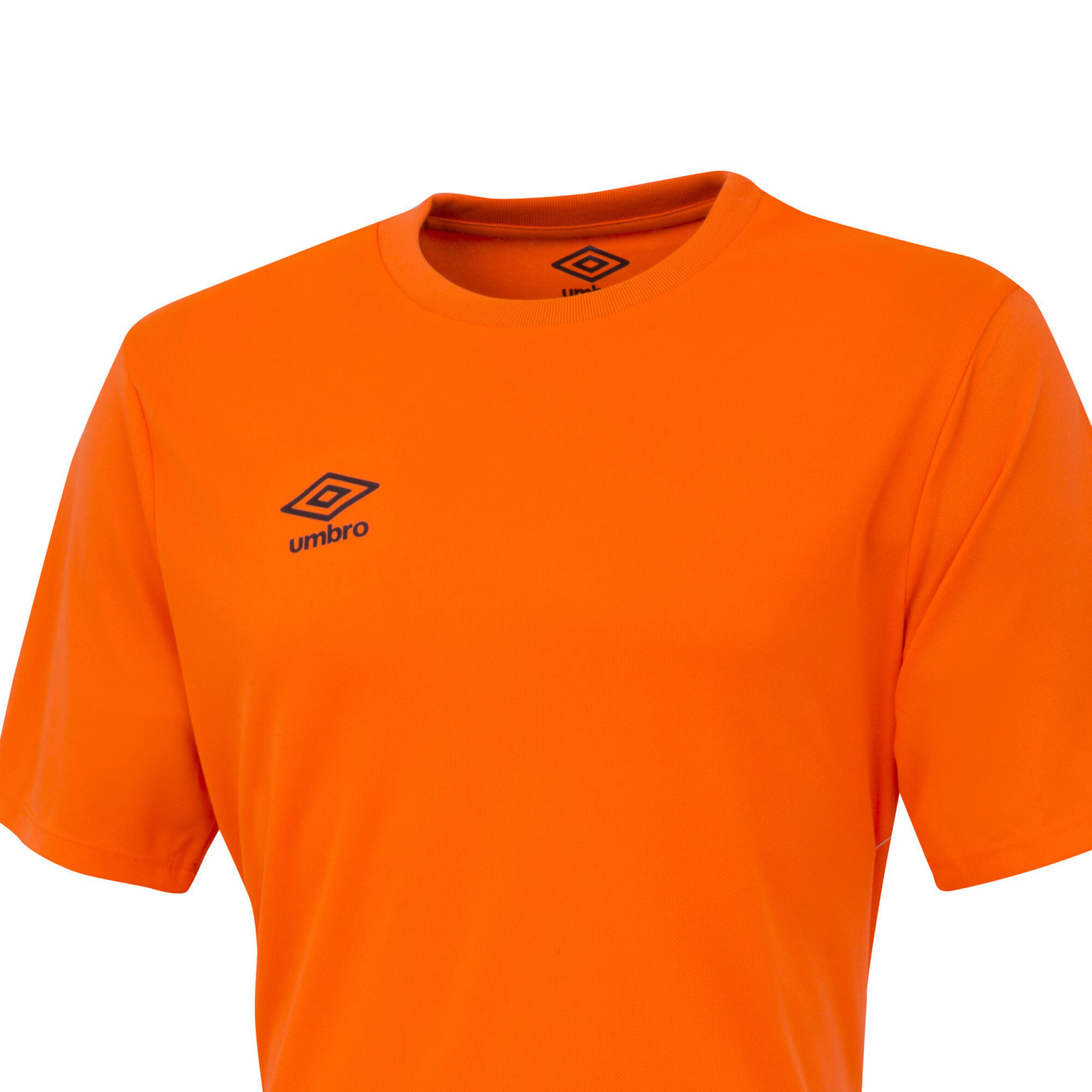 Childrens/Kids Club Jersey (Shocking Orange) 3/3