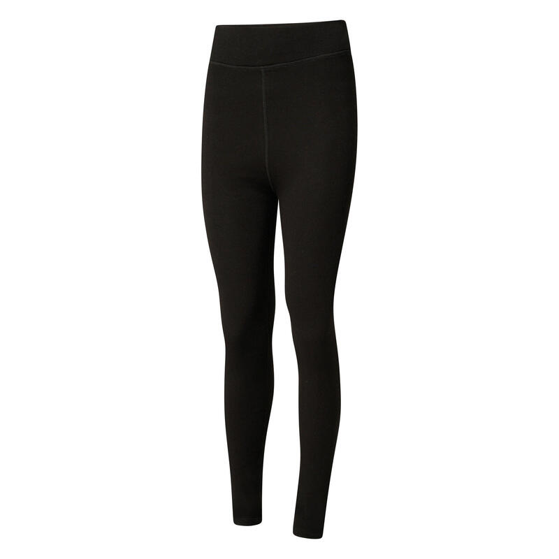 Dames Sleek Fleece Legging (Zwart)