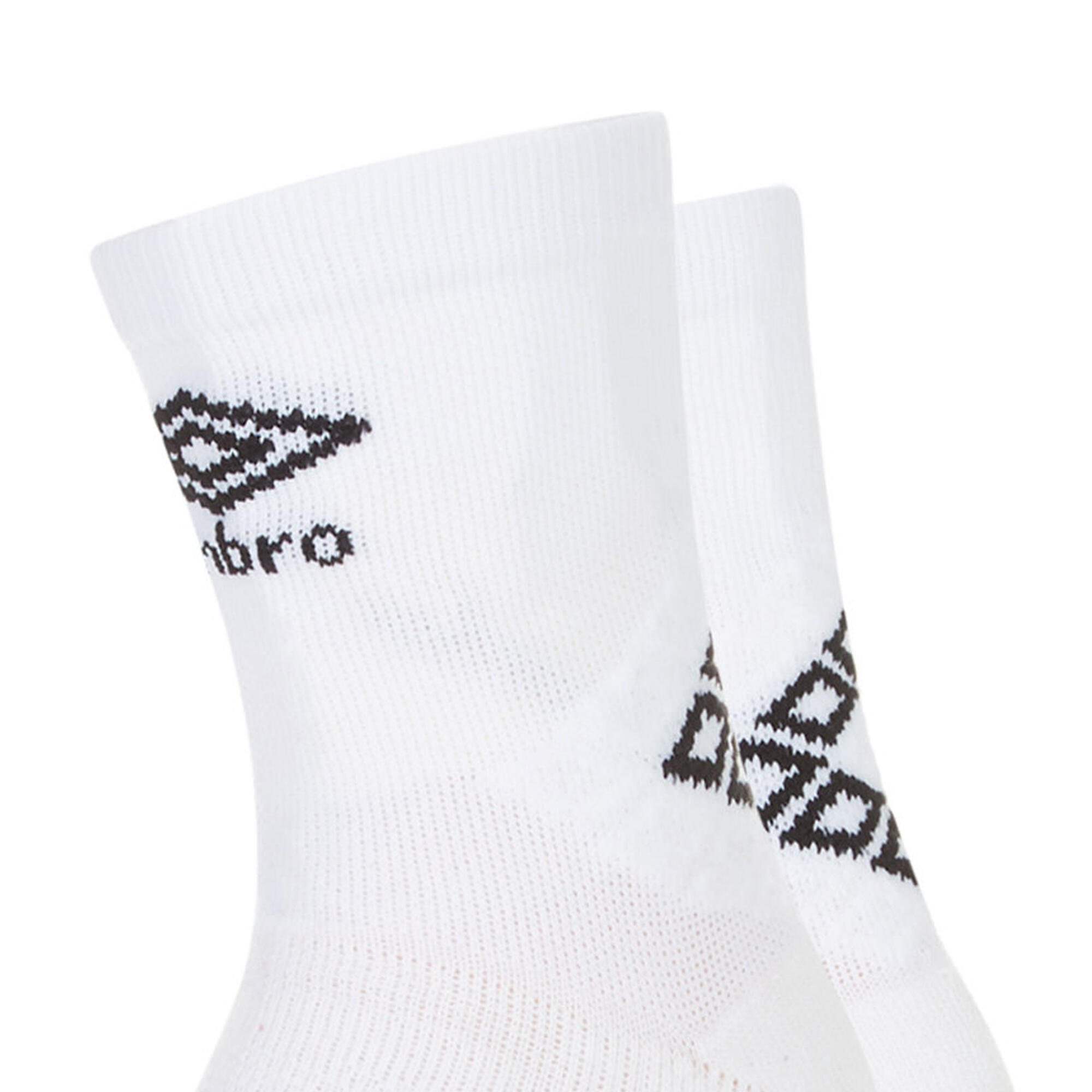 "Protex" Knöchelsocken Mit SilikonNoppen für Herren Weiß/Schwarz 3/3