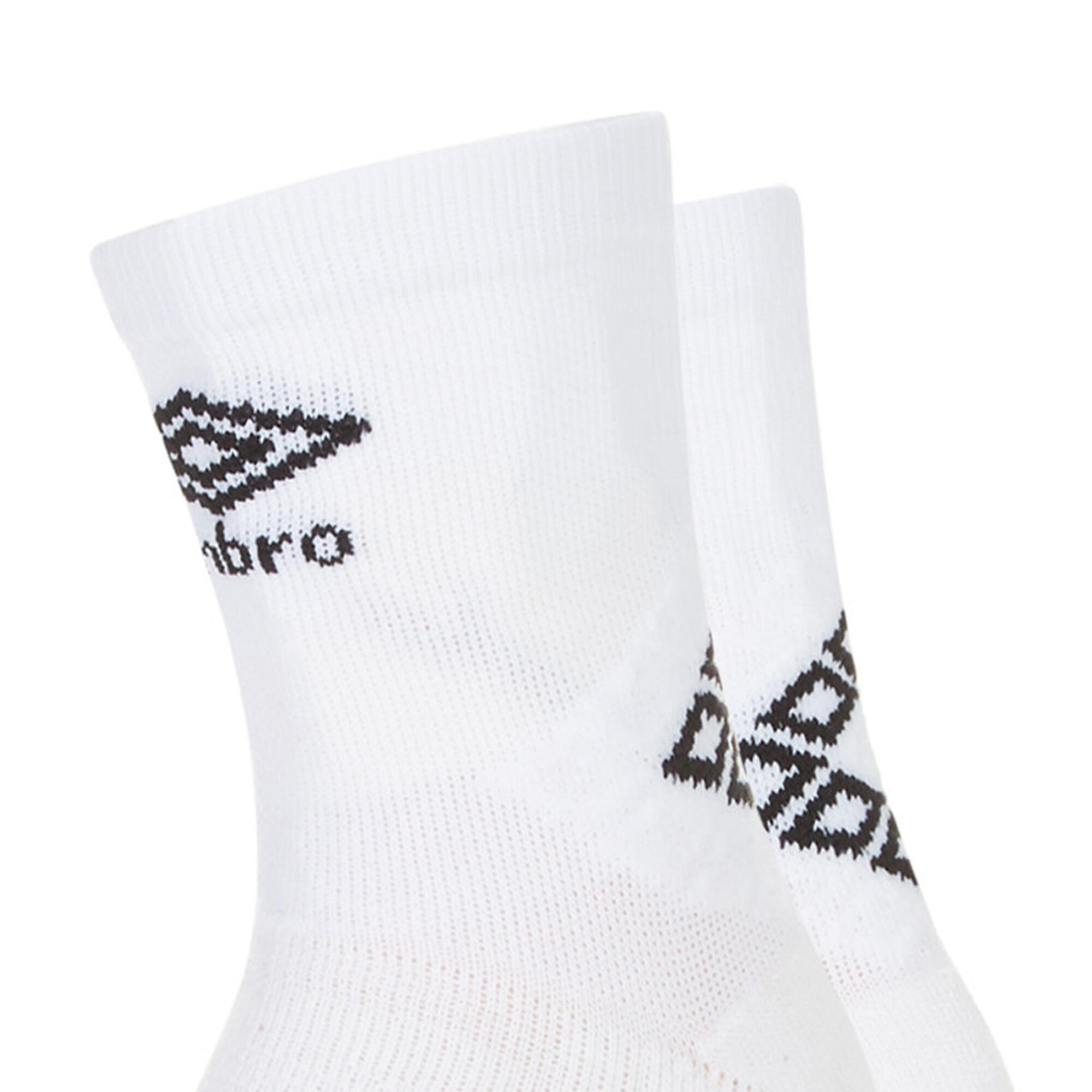 Mens Protex Gripped Ankle Socks (White/Black) 3/3