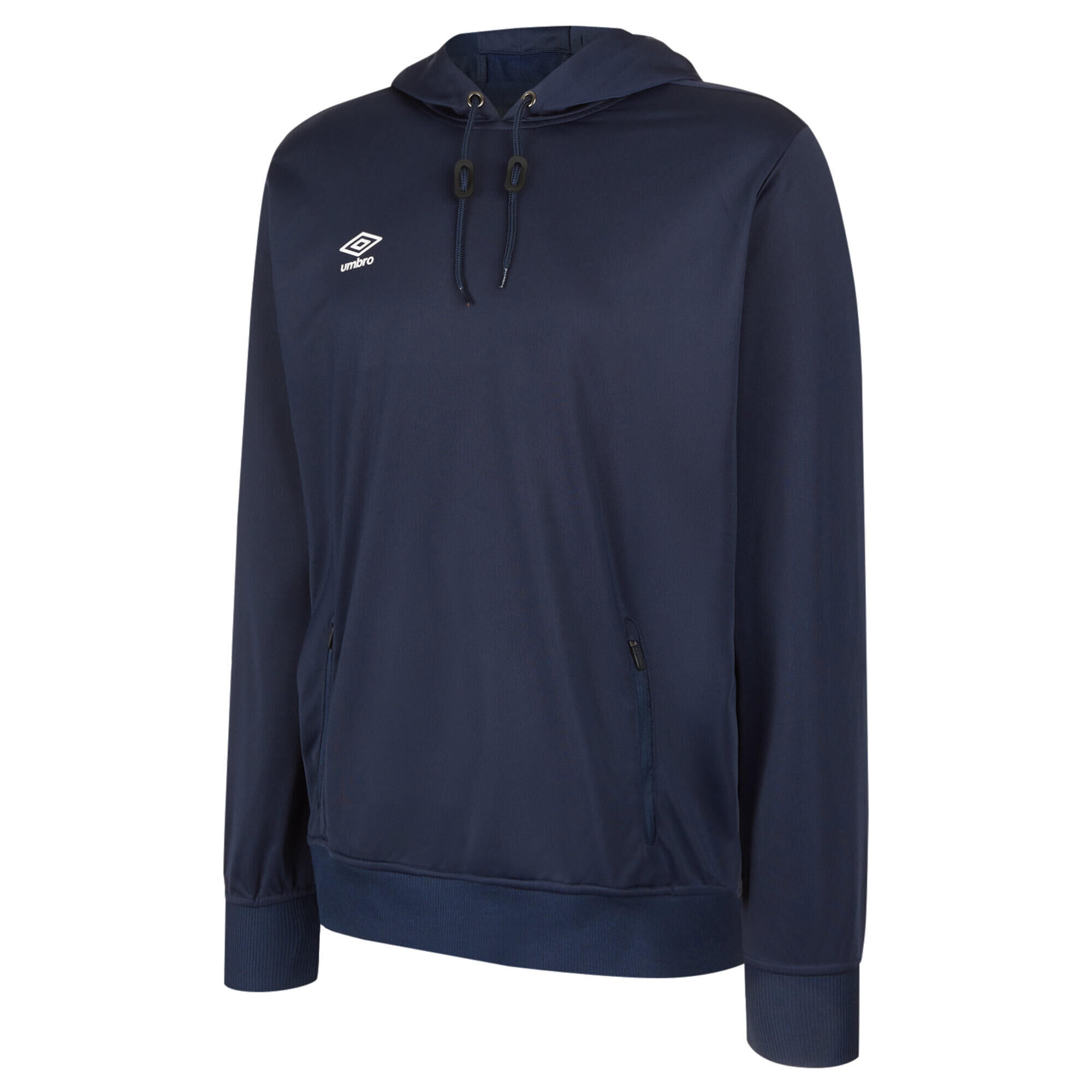 UMBRO Childrens/Kids Club Essential Polyester Drawstring Hoodie (Dark Navy)