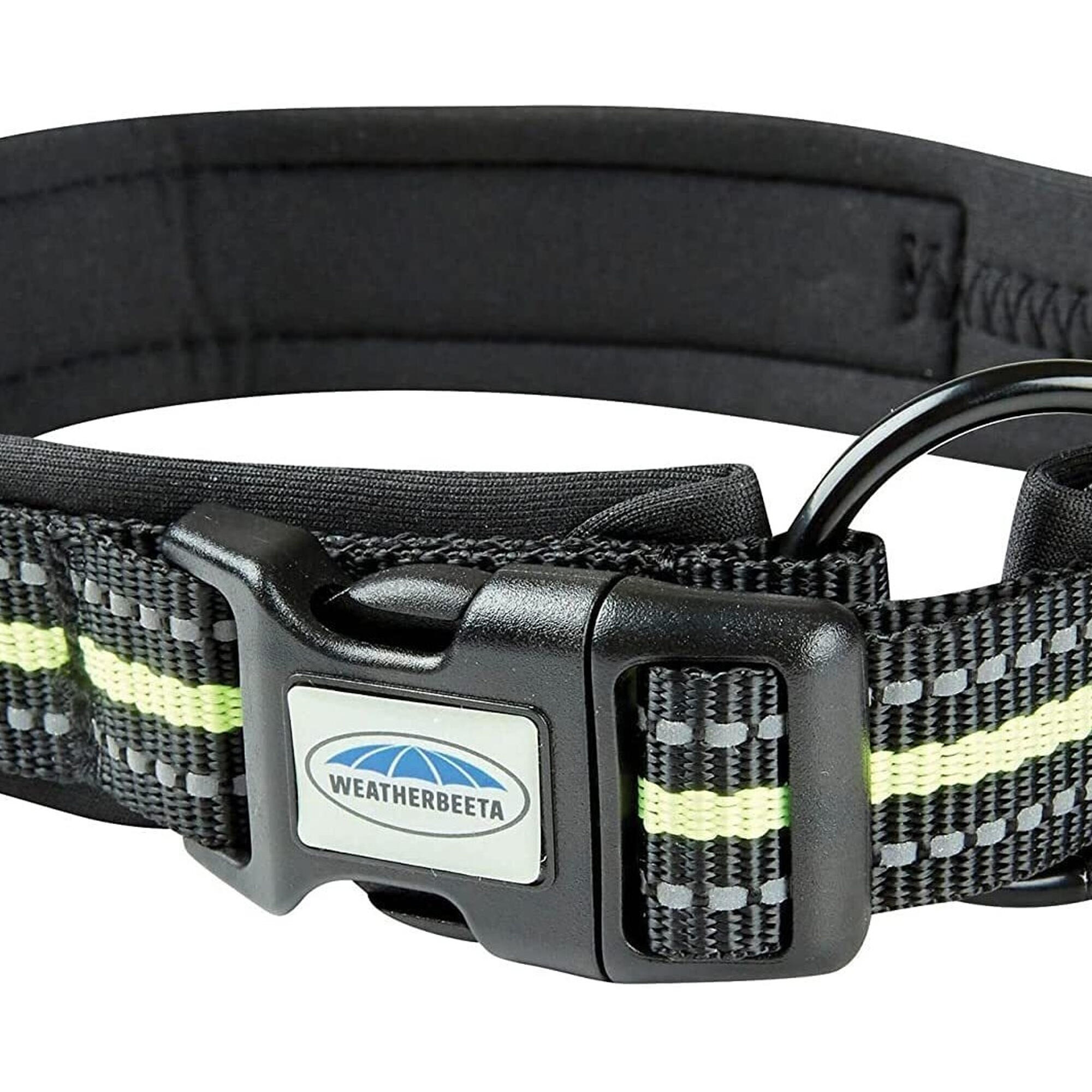 Dog collar (Black / Yellow)