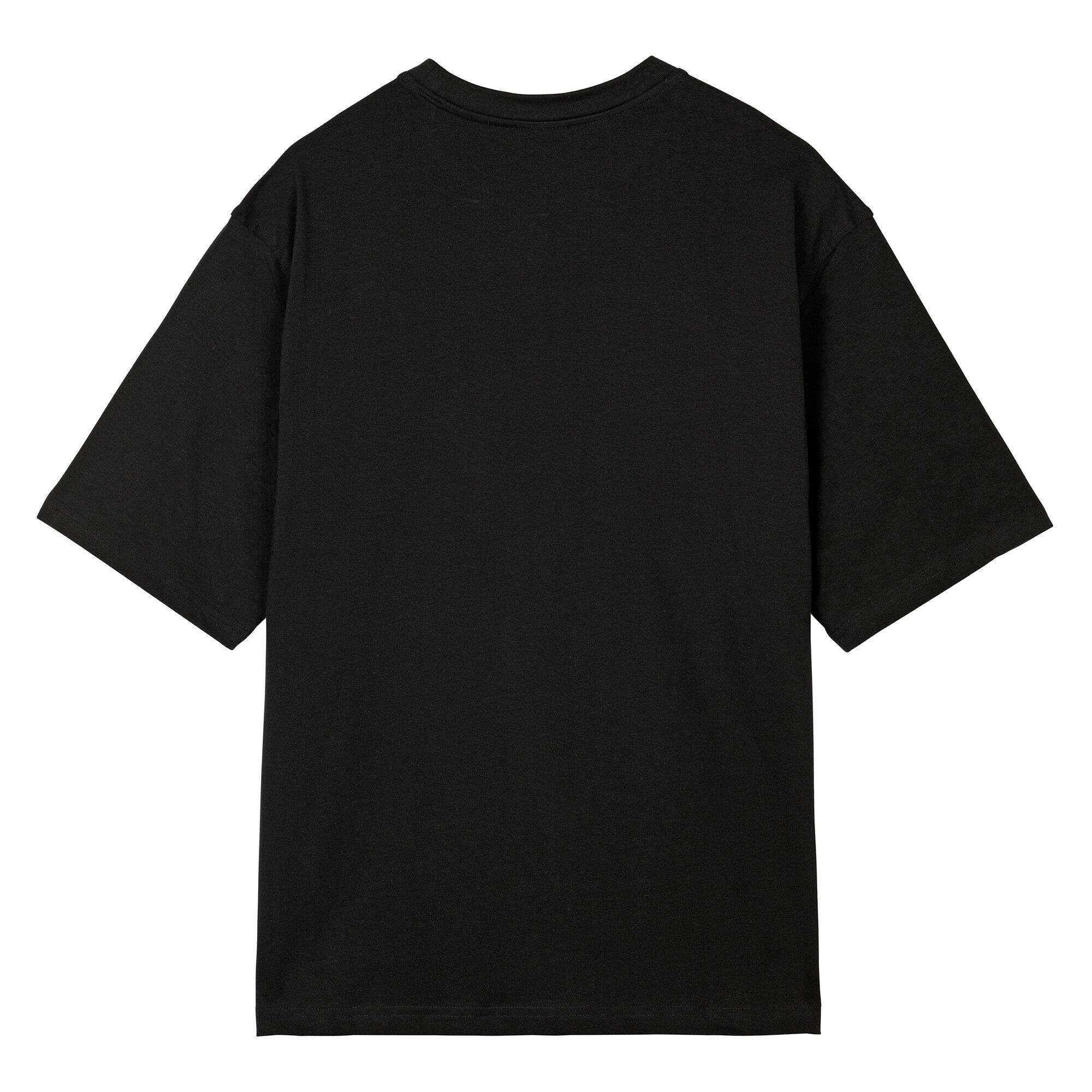 Mens Oversized Sports TShirt (Black) 2/4