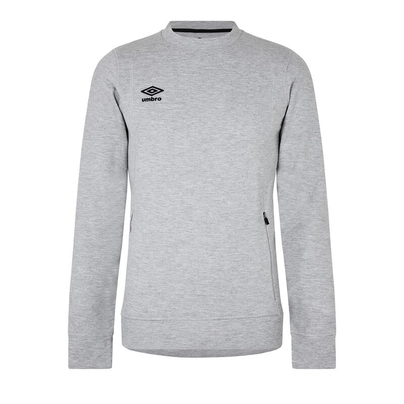 "Pro" Sweatshirt für Jungen Grau meliert/Schwarz