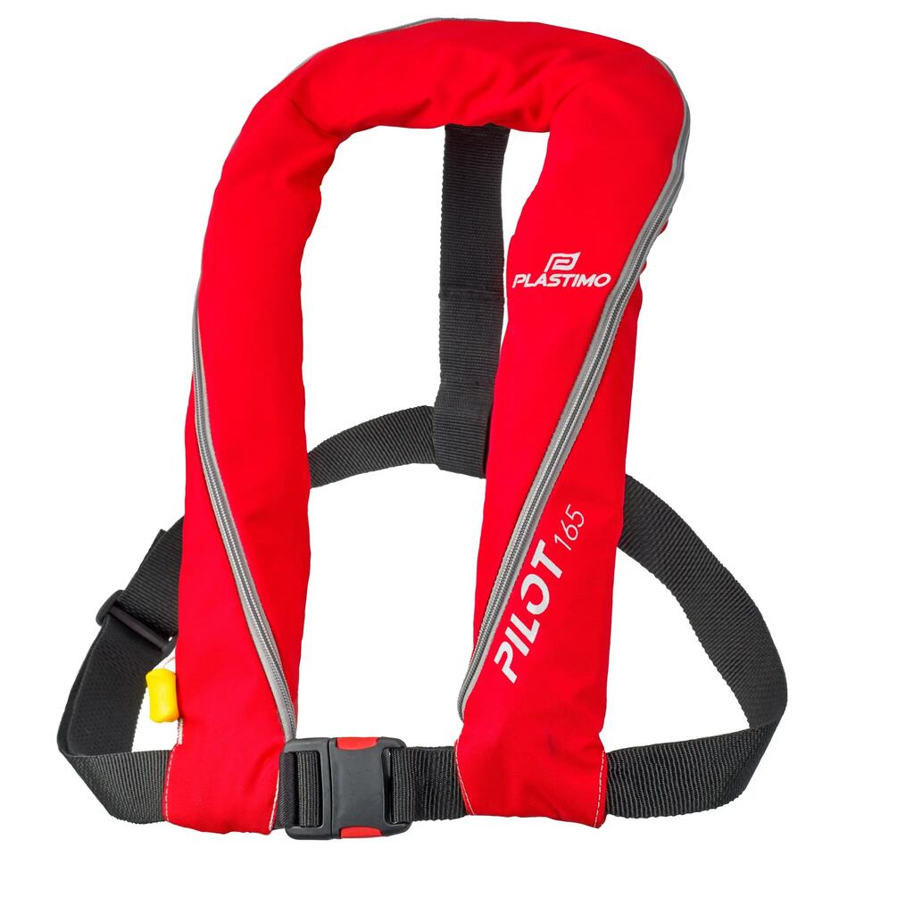 Plastimo Pilot 165 Lifejacket Without Harness-Manual-Red
