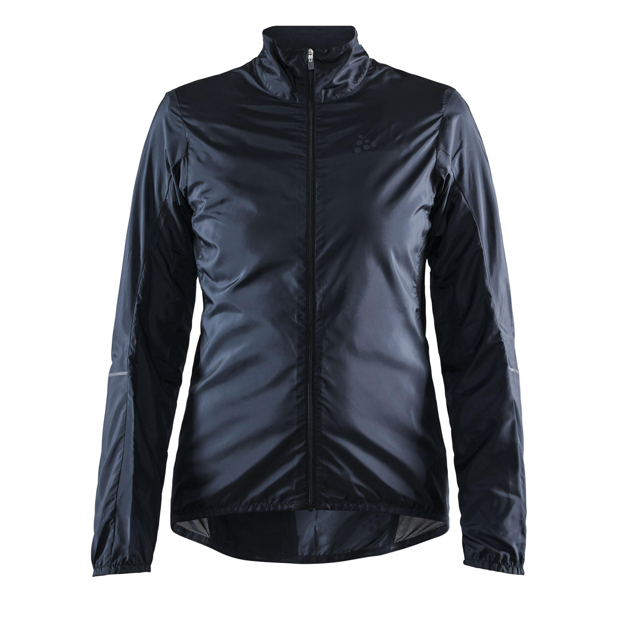 Womens/Ladies Essence Windproof Cycling Jacket (Black) 1/3