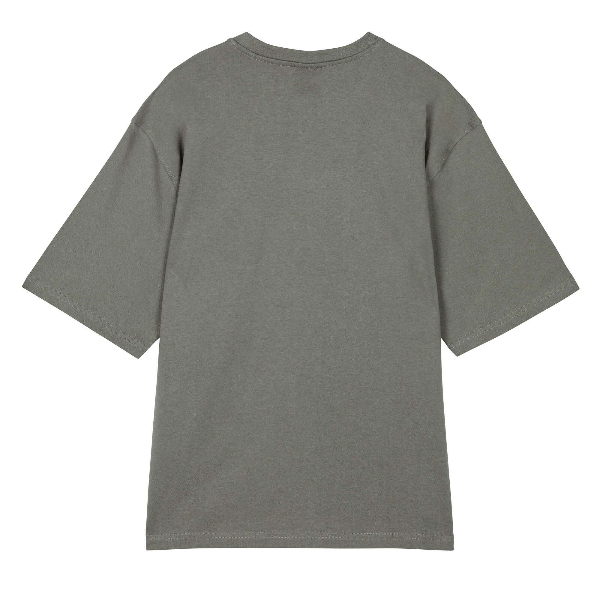 Mens Oversized Sports TShirt (Gunmetal Grey) 2/4