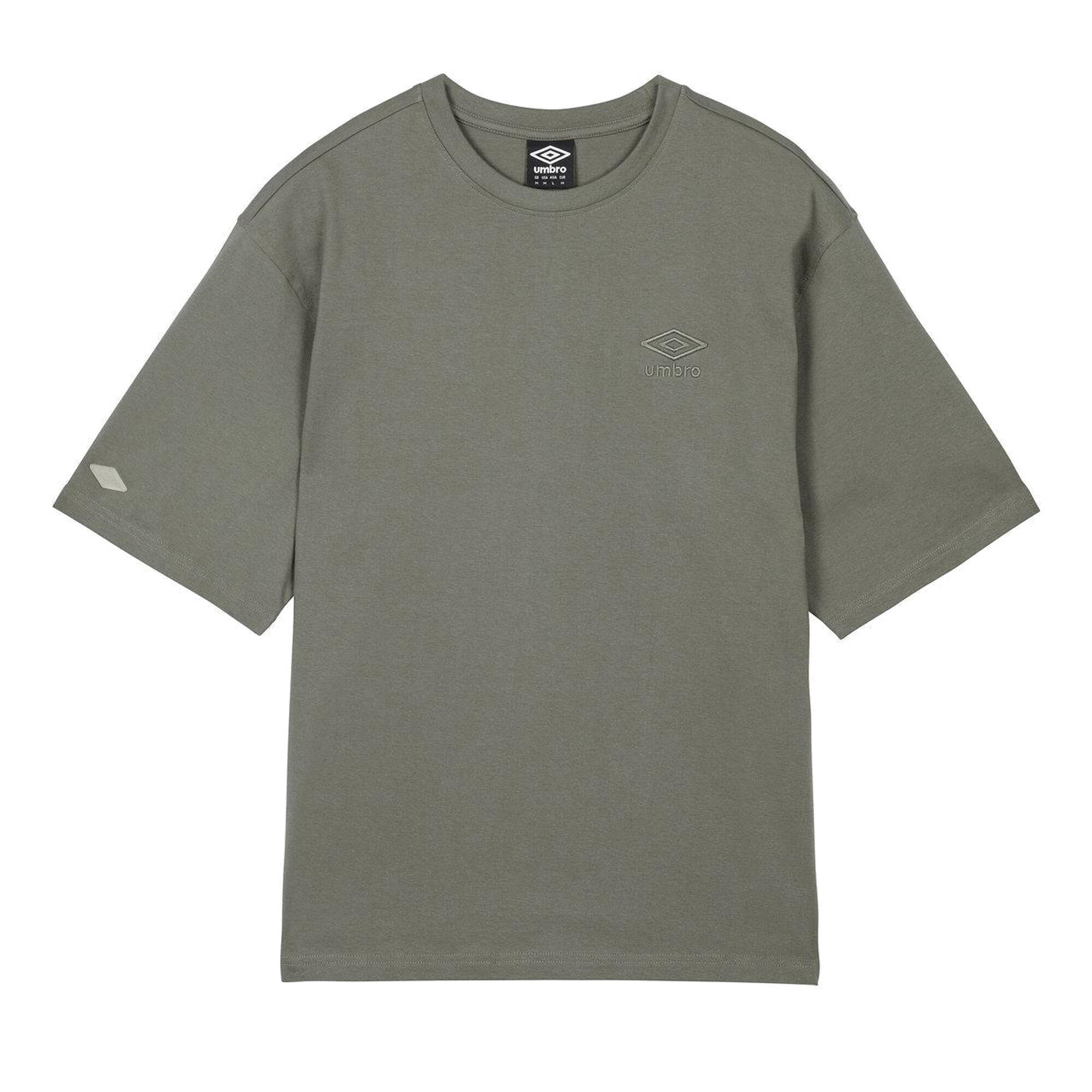 Mens Oversized Sports TShirt (Gunmetal Grey) 1/4