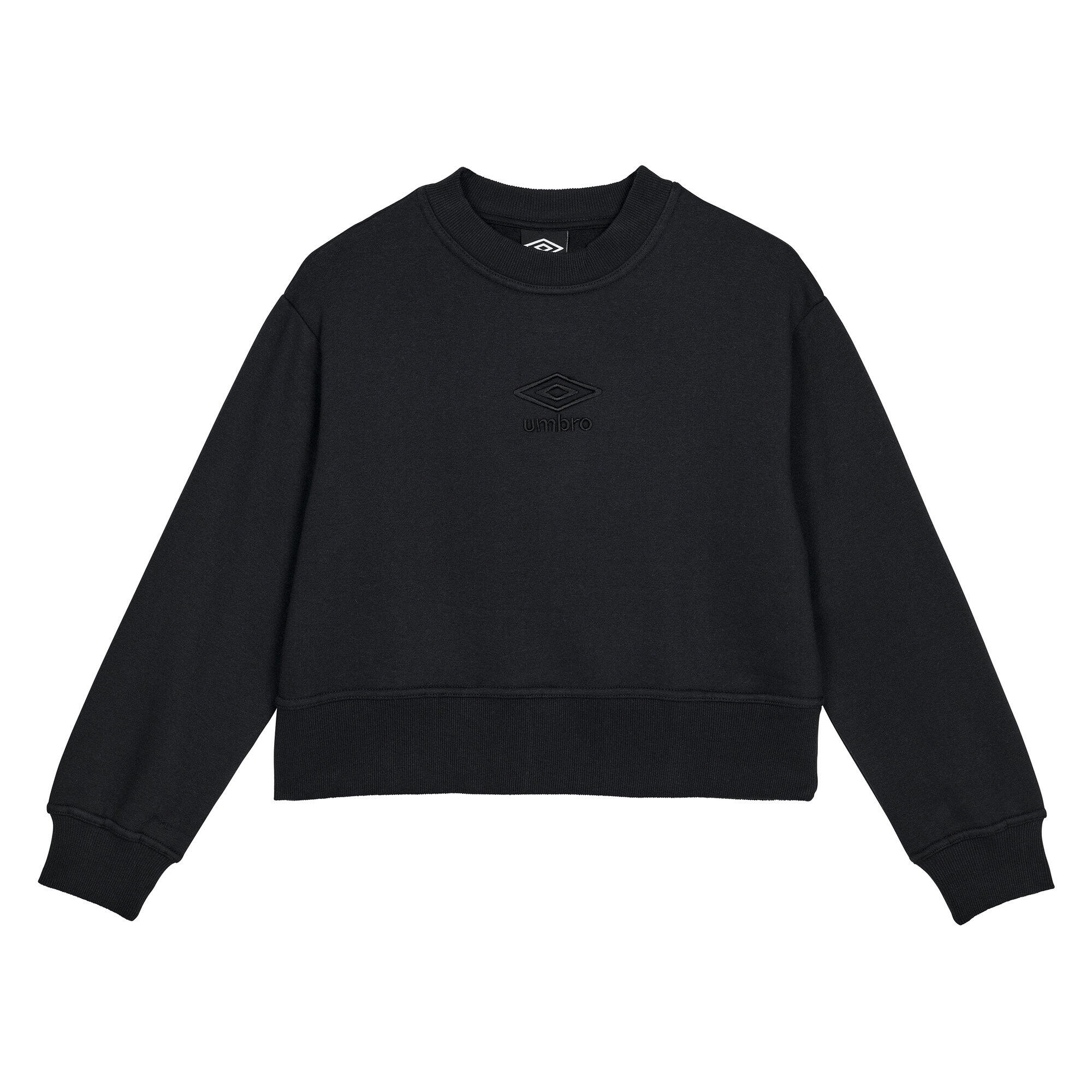 Womens/Ladies Core Boxy Sweatshirt (Black) 1/4