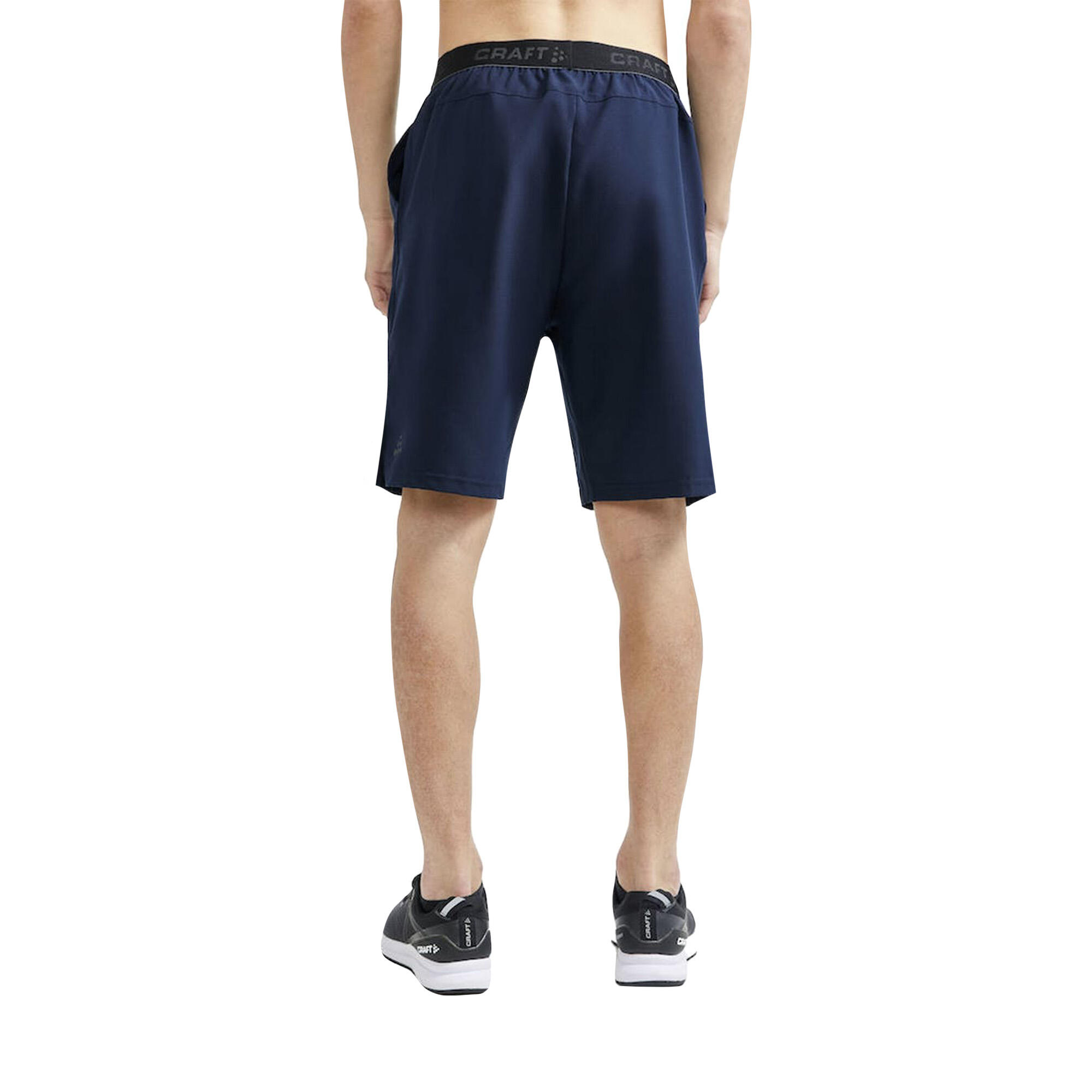 Mens Core Essence Relaxed Fit Shorts (Blaze) 2/3