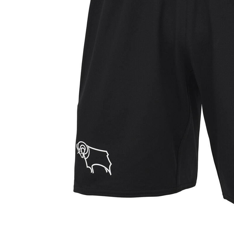 Derby County FC "2223" Shorts für zu Hause für Kinder Schwarz