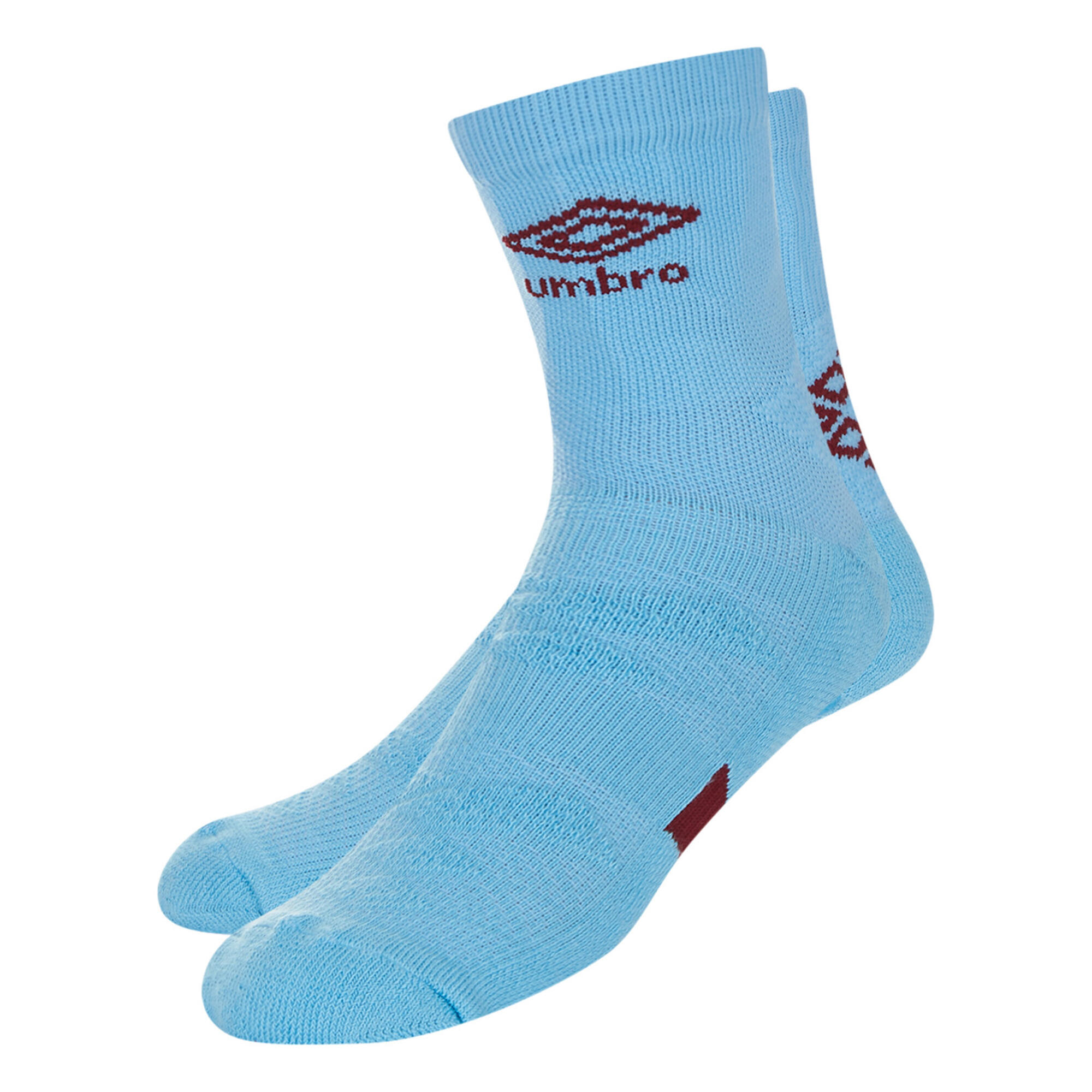 cornflower blue / red