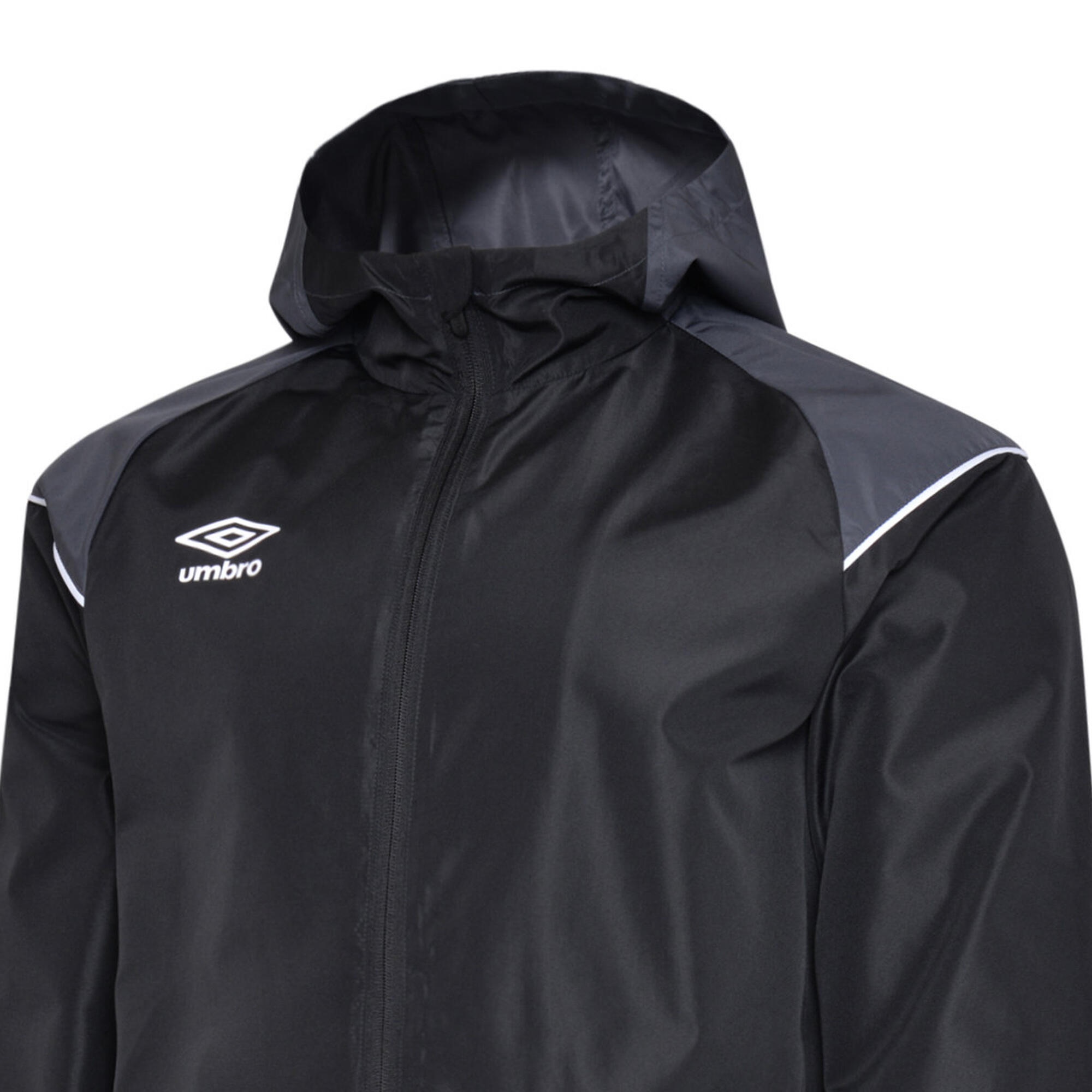 Children's Waterproof Jacket (Black / Carbon / White)