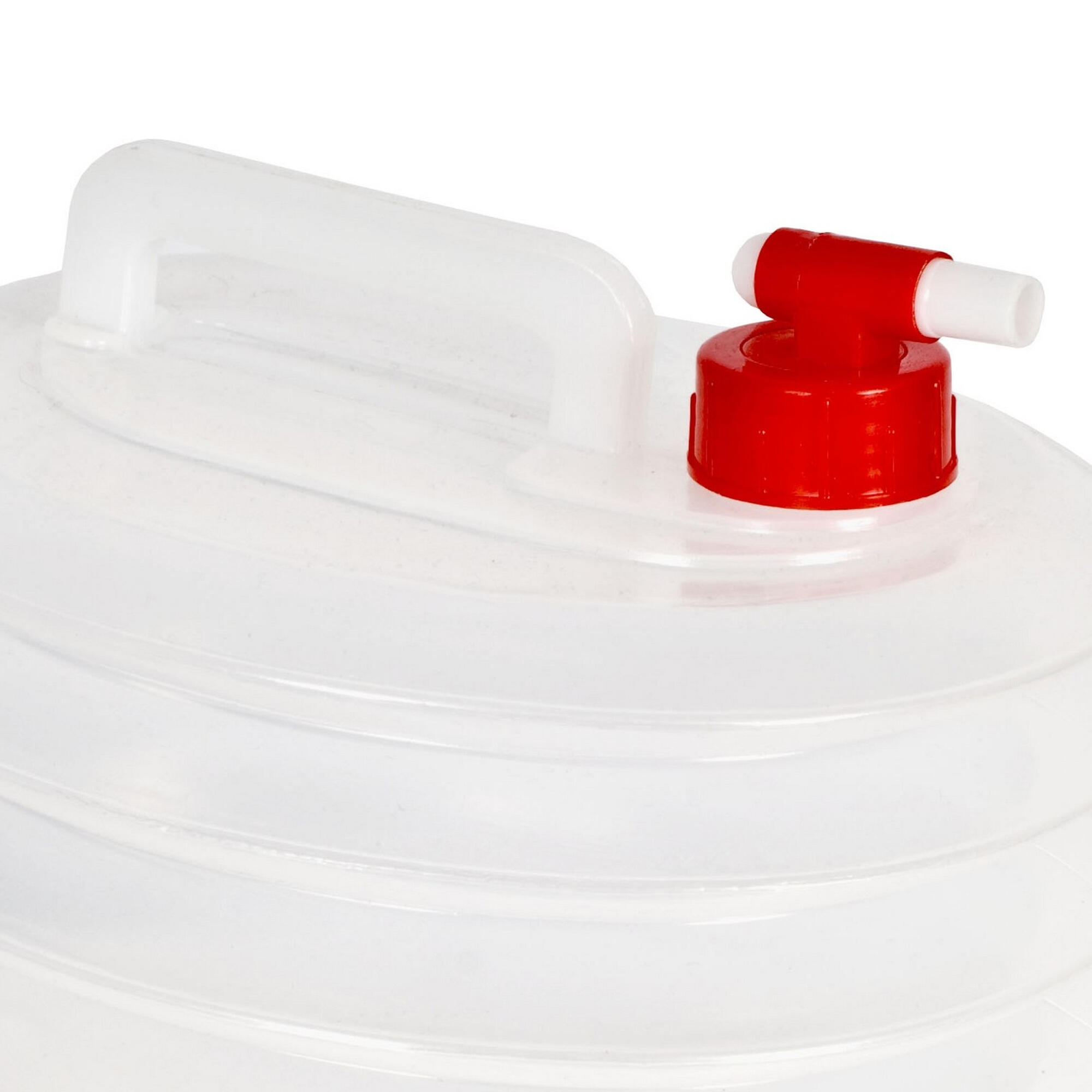 Squeezebox Wasser Kanister (6 Liter) Damen und Herren Transparent 3/4