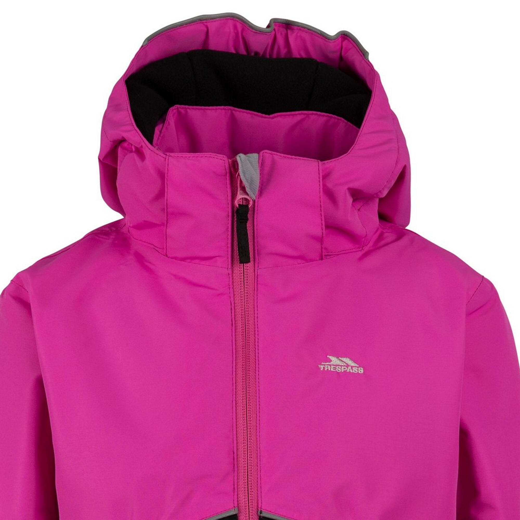 Blouson De Ski PRECISION Enfant (Magenta) 3/4