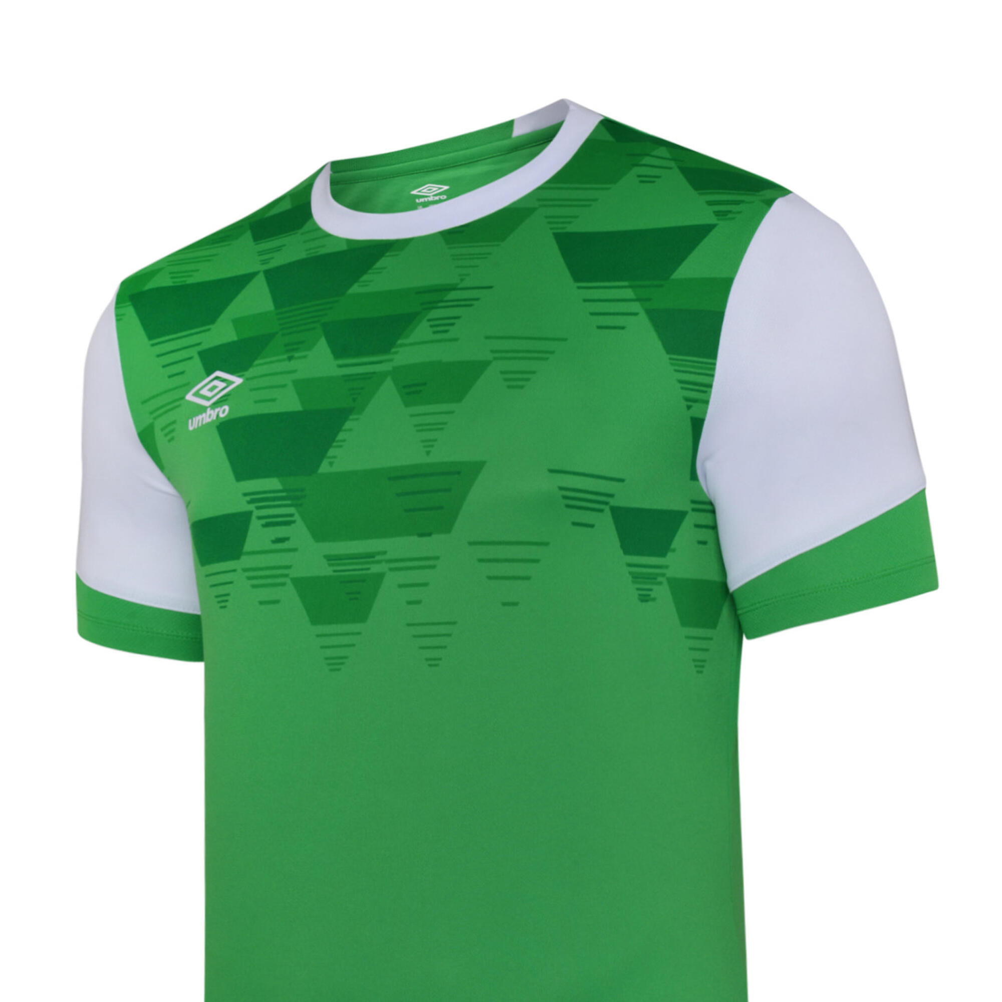 Maglia Bambini Umbro Vier Smeraldo Bianco 4/4