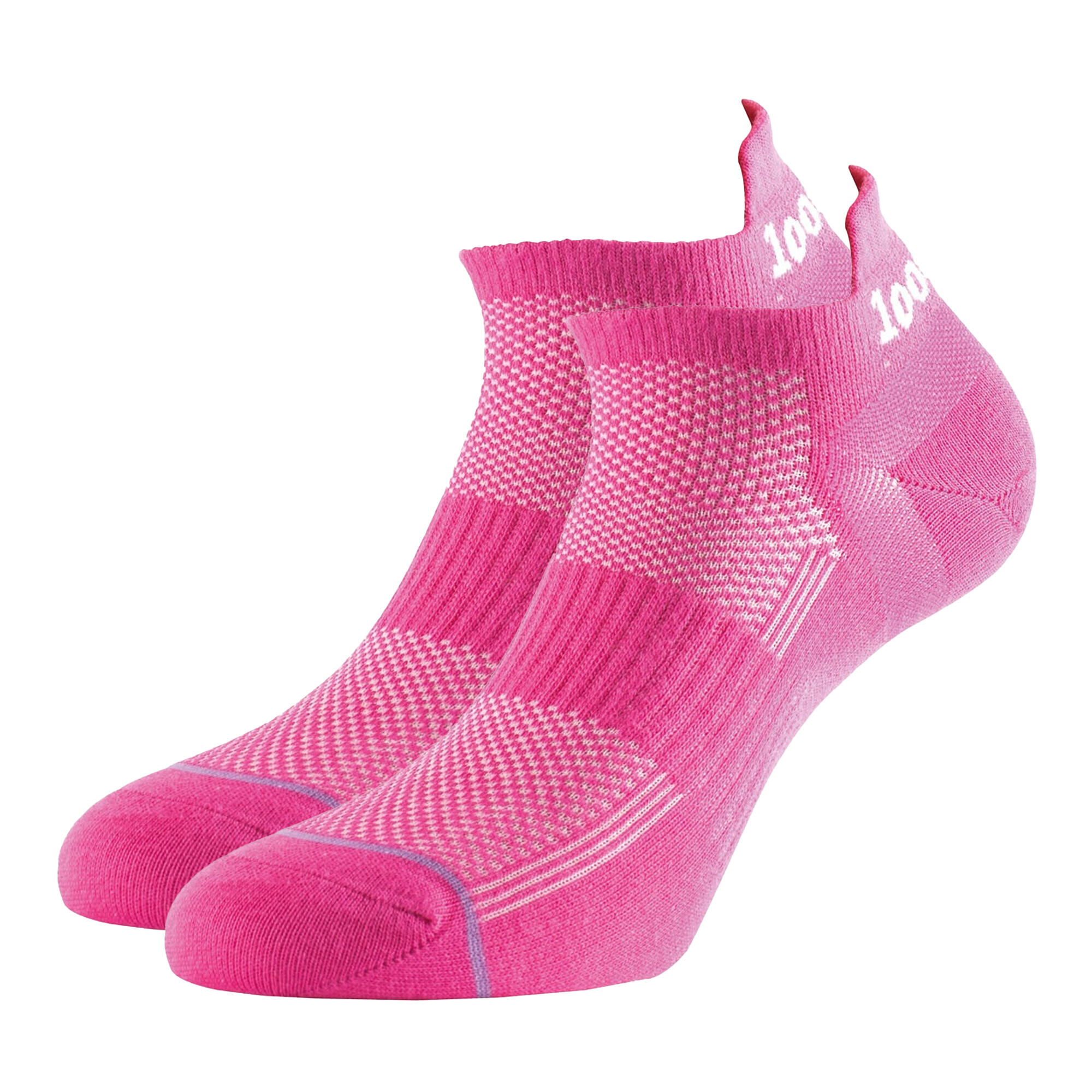 Womens/Ladies Ultimate Liner Socks (Hot Pink) 2/3