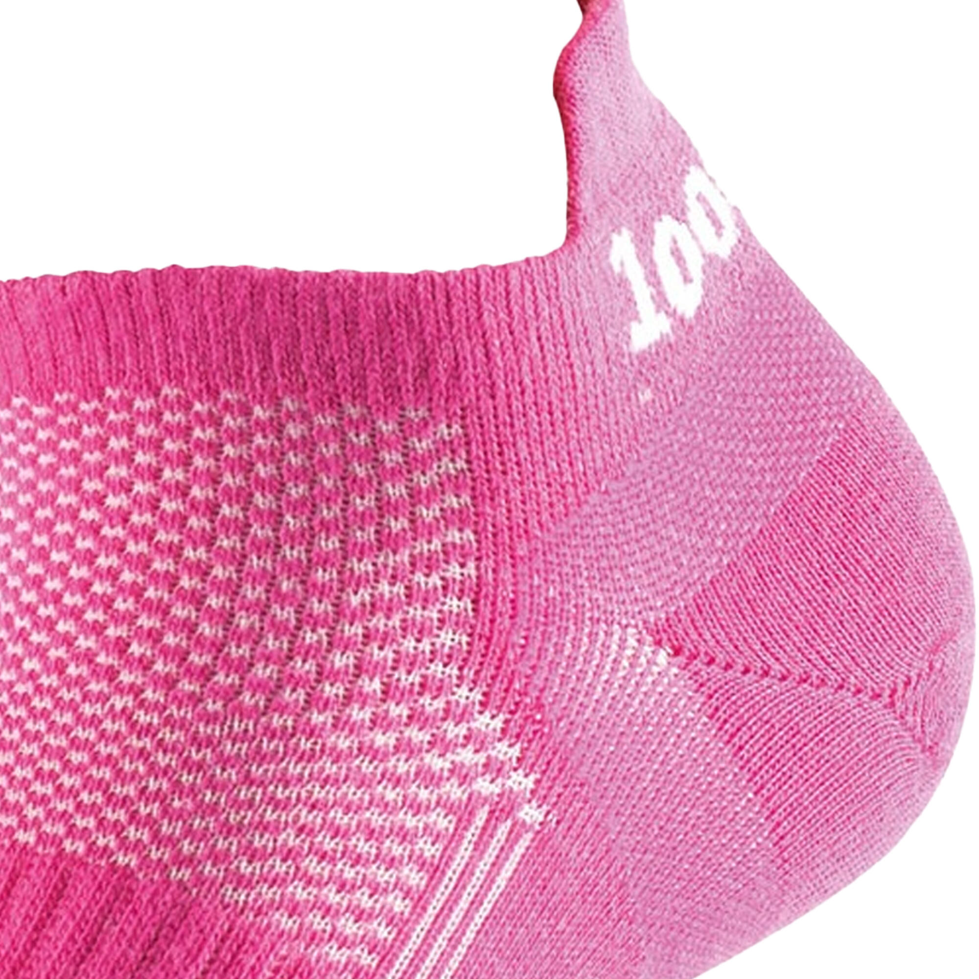 Womens/Ladies Ultimate Liner Socks (Hot Pink) 3/3