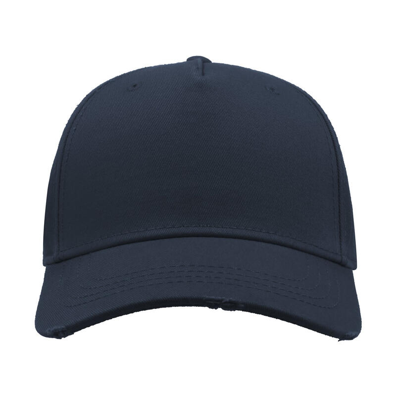 Lot de 2 casquettes effet usé Adulte (Bleu marine)