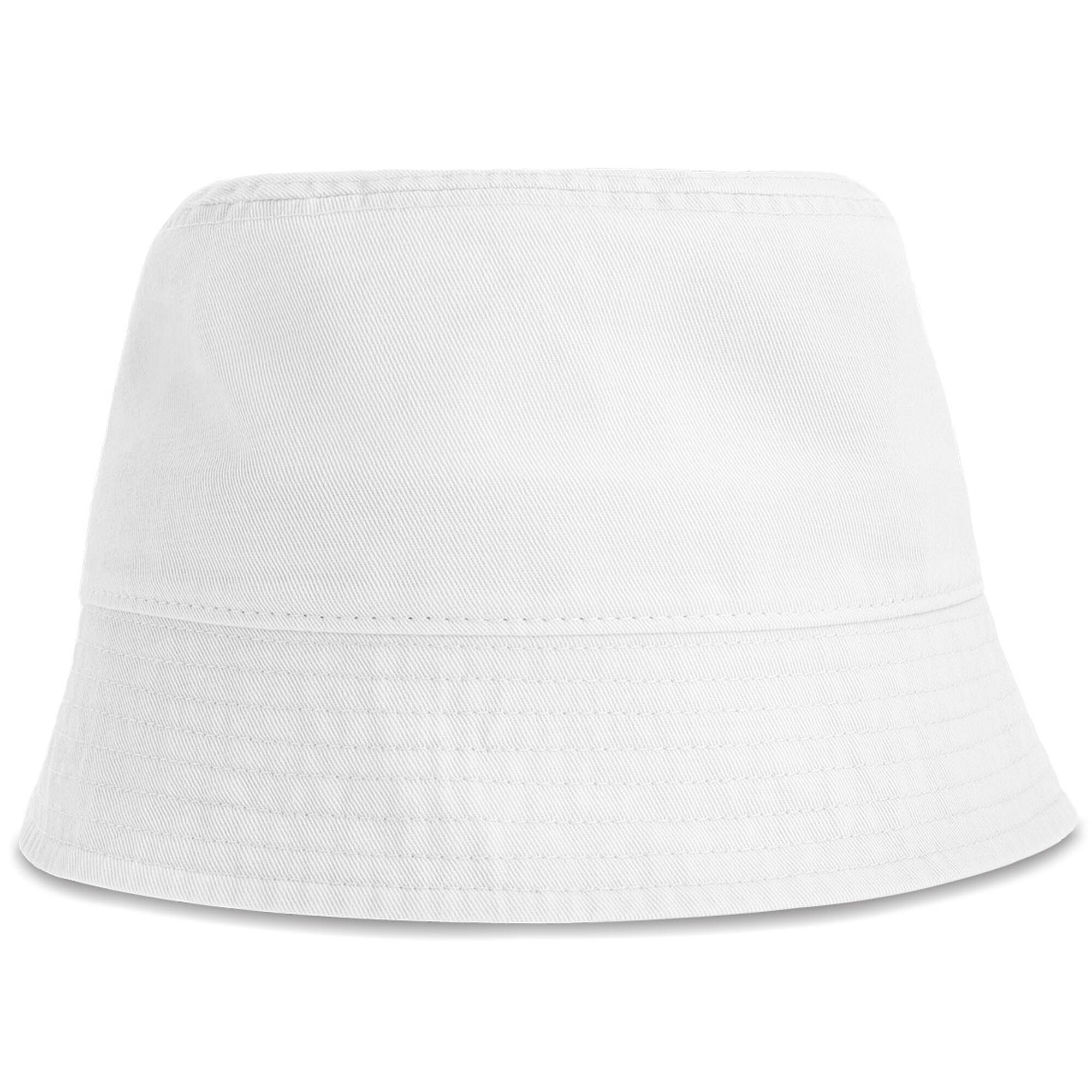 Unisex Adult Powell Bucket Hat (White) 3/3
