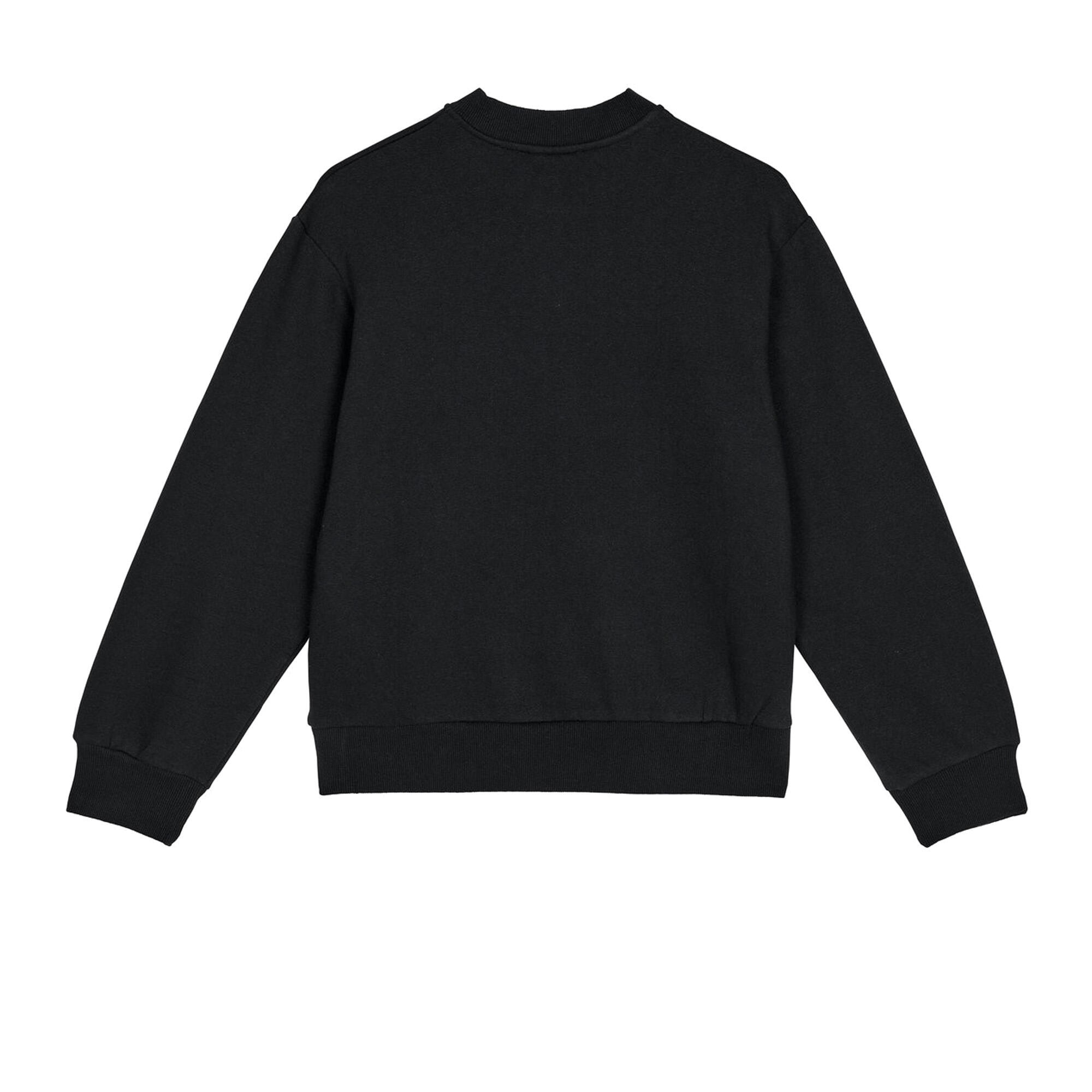 Womens/Ladies Core Half Zip Sweatshirt (Black) 2/4