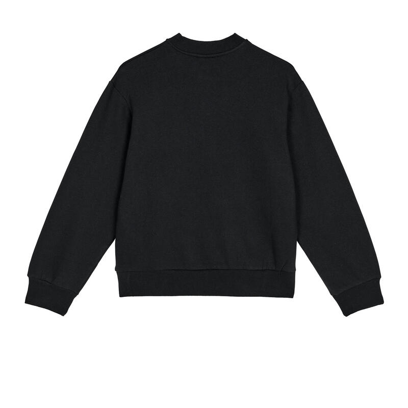 "Core" Sweatshirt mit halbem Reißverschluss für Damen Schwarz