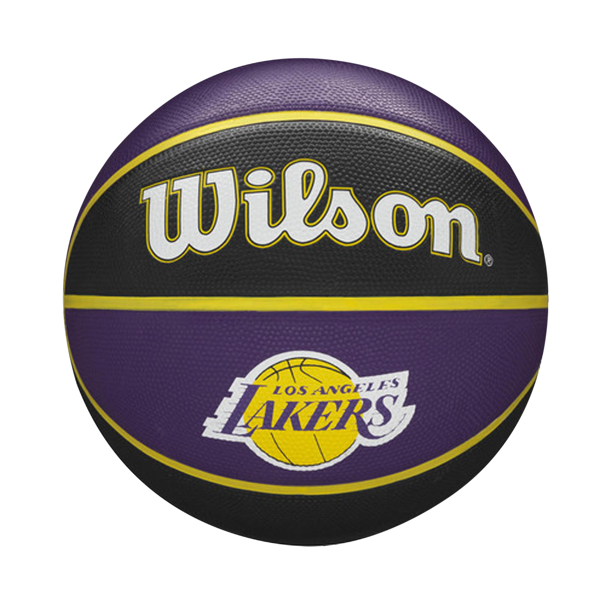 Pallone da basket NBA TEAM TRIBUTE (viola/nero)