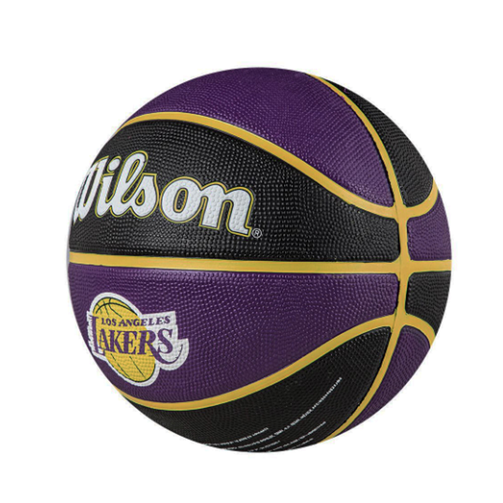 Pallone da basket NBA TEAM TRIBUTE (viola/nero)