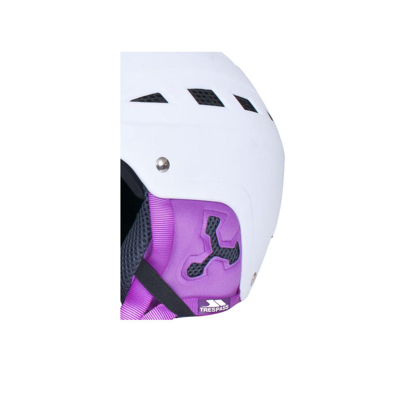 Casco de nieve Modelo Davenport para mujer Blanco