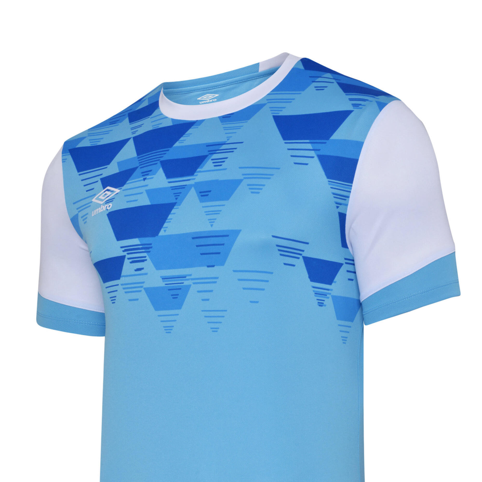 Childrens/Kids Vier Jersey (Sky Blue/White) 3/3