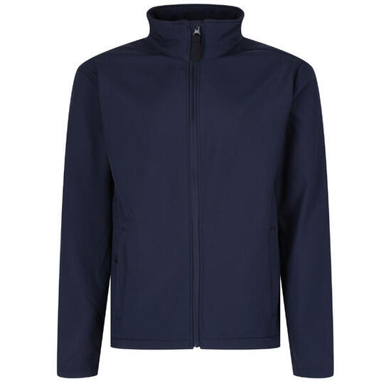 Veste Softshell Imperméable Et Résistante Au Vent Pour Hommes Reid (Bleu Marine)