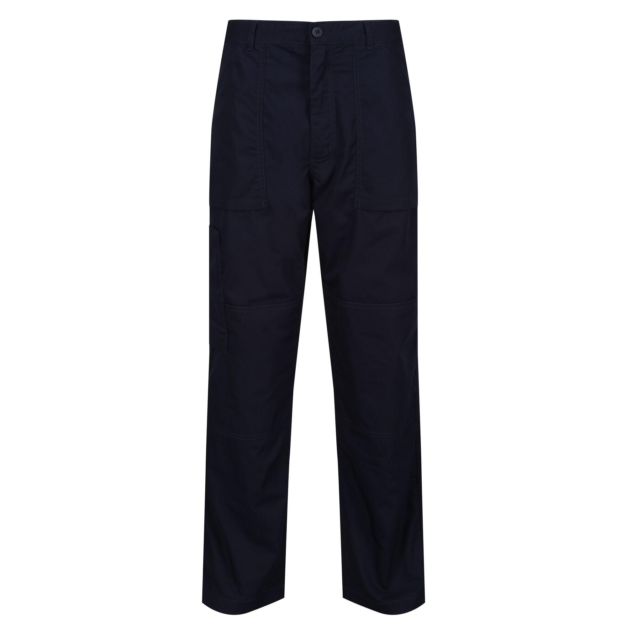REGATTA Mens Sports New Lined Action Trousers (Navy)