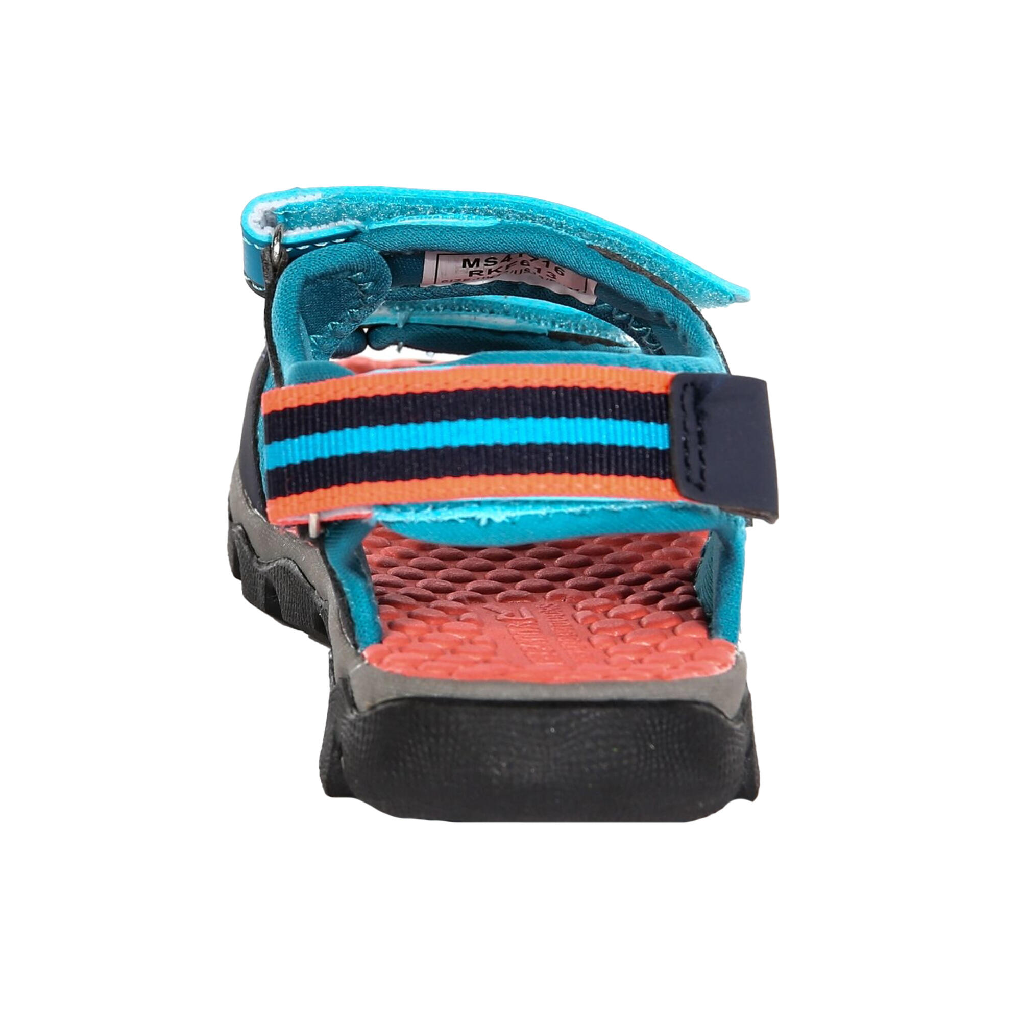 Sandali Bambini Regatta Kota Drift Blu Smalto Rosso Corallo Ardente 2/5