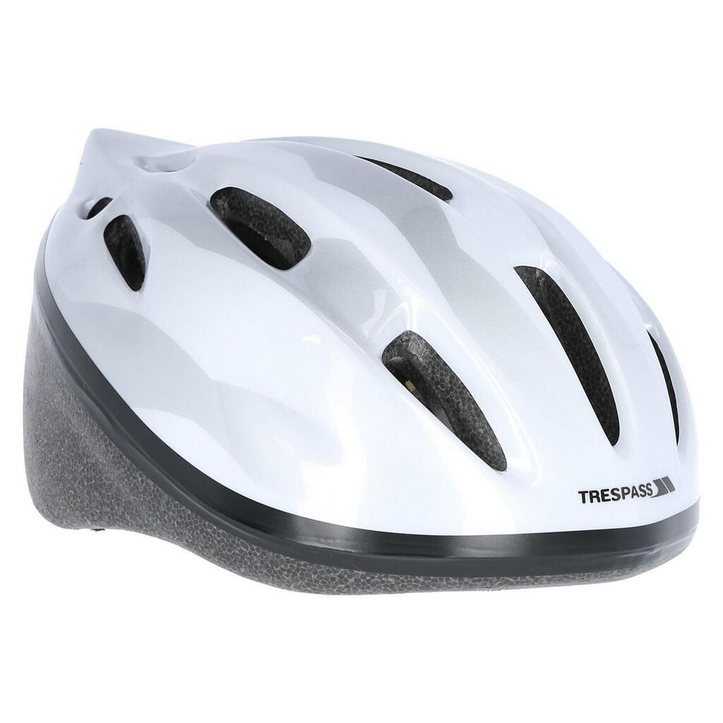 Childrens/Kids Cranky Cycling Safety Helmet (White)