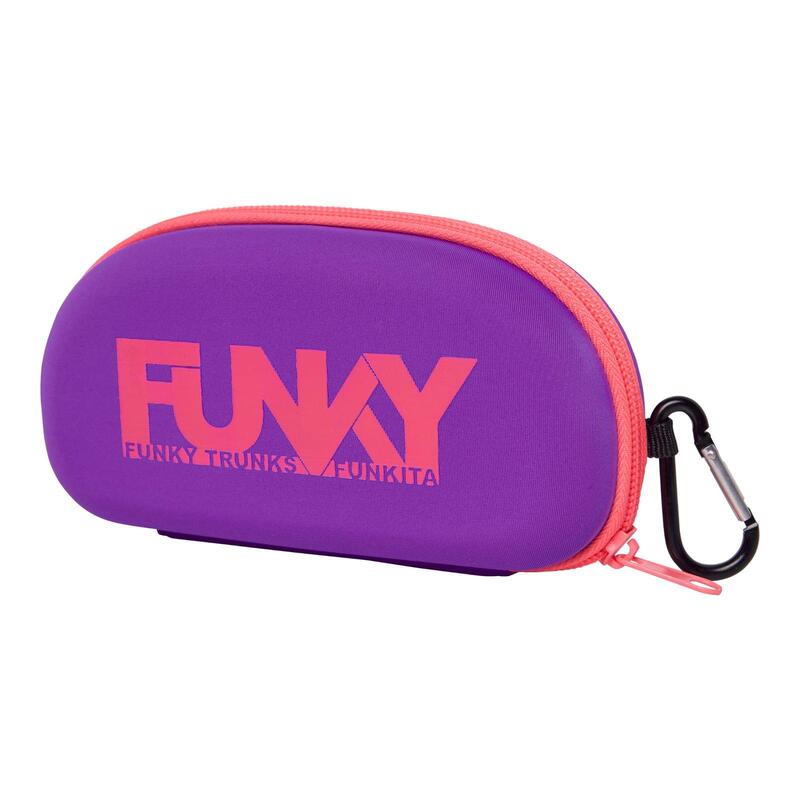 Étui à lunettes de natation Funky Purple Punch