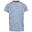 Camiseta Cooper Activo para Hombre Azul Humo Jaspeada