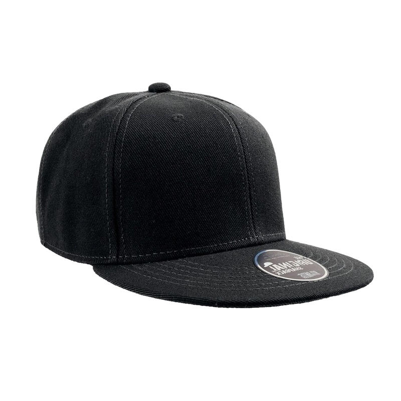 Casquette visière plate Enfant (Lot de 2) (Noir)